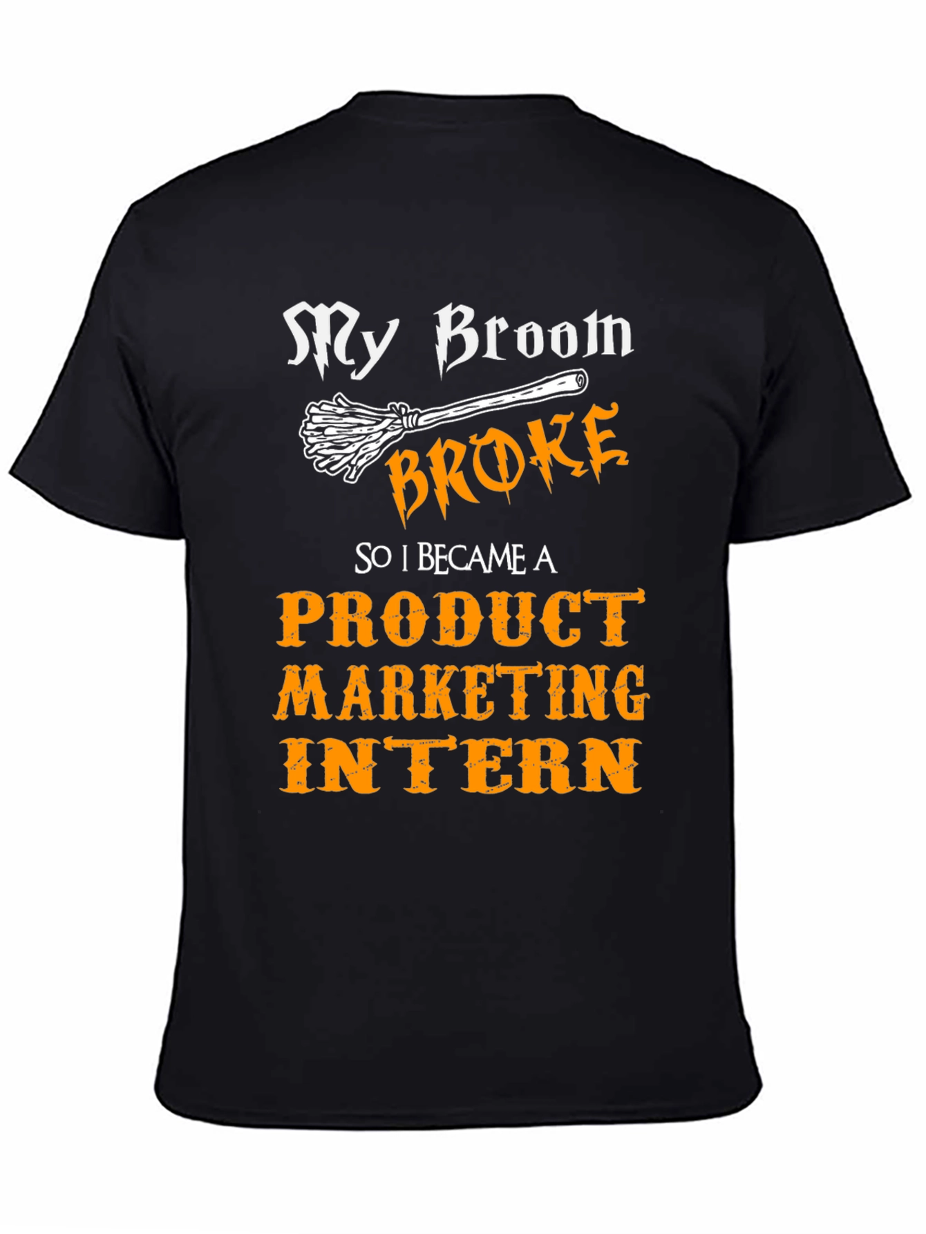 Funny Halloween Product Marketing Intern T-Shirt