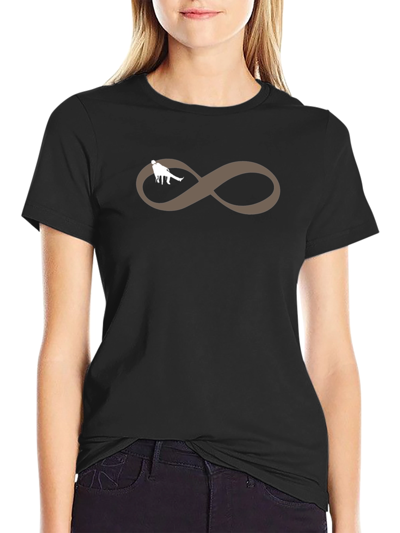 Infinity Wrestling Graphic Tee - Black
