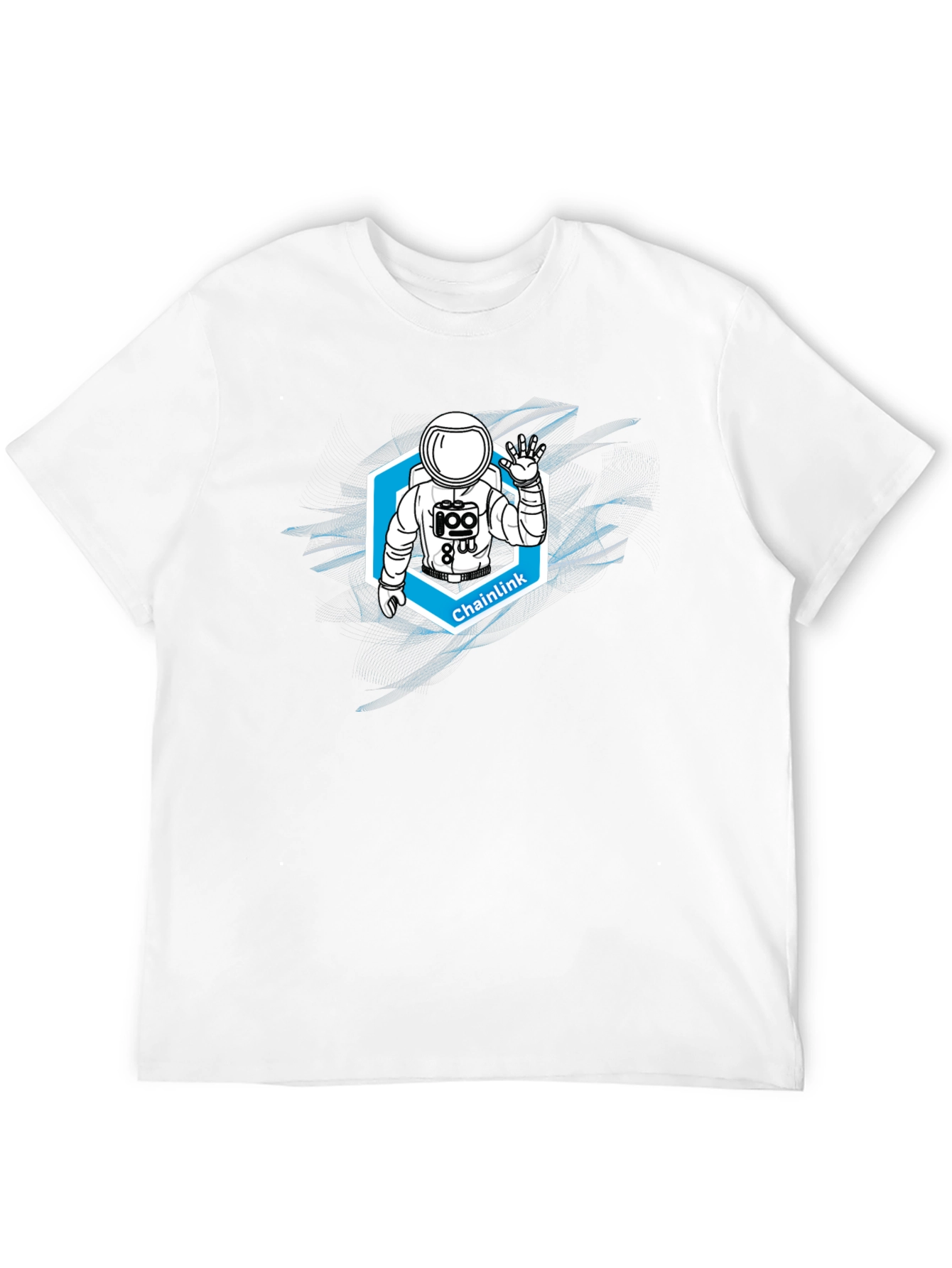 Chainlink Astronaut Graphic T-Shirt
