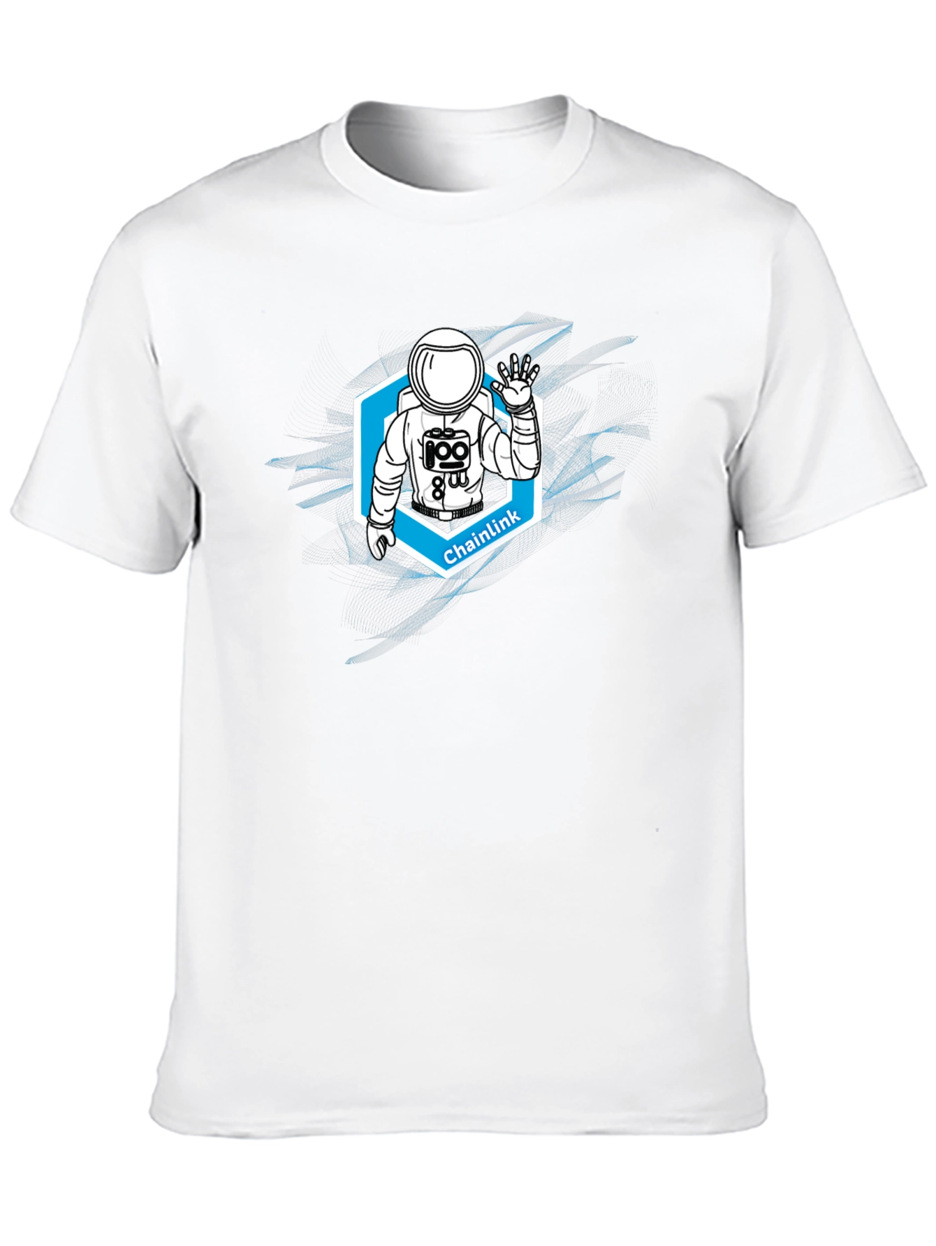 Chainlink Astronaut Graphic T-Shirt
