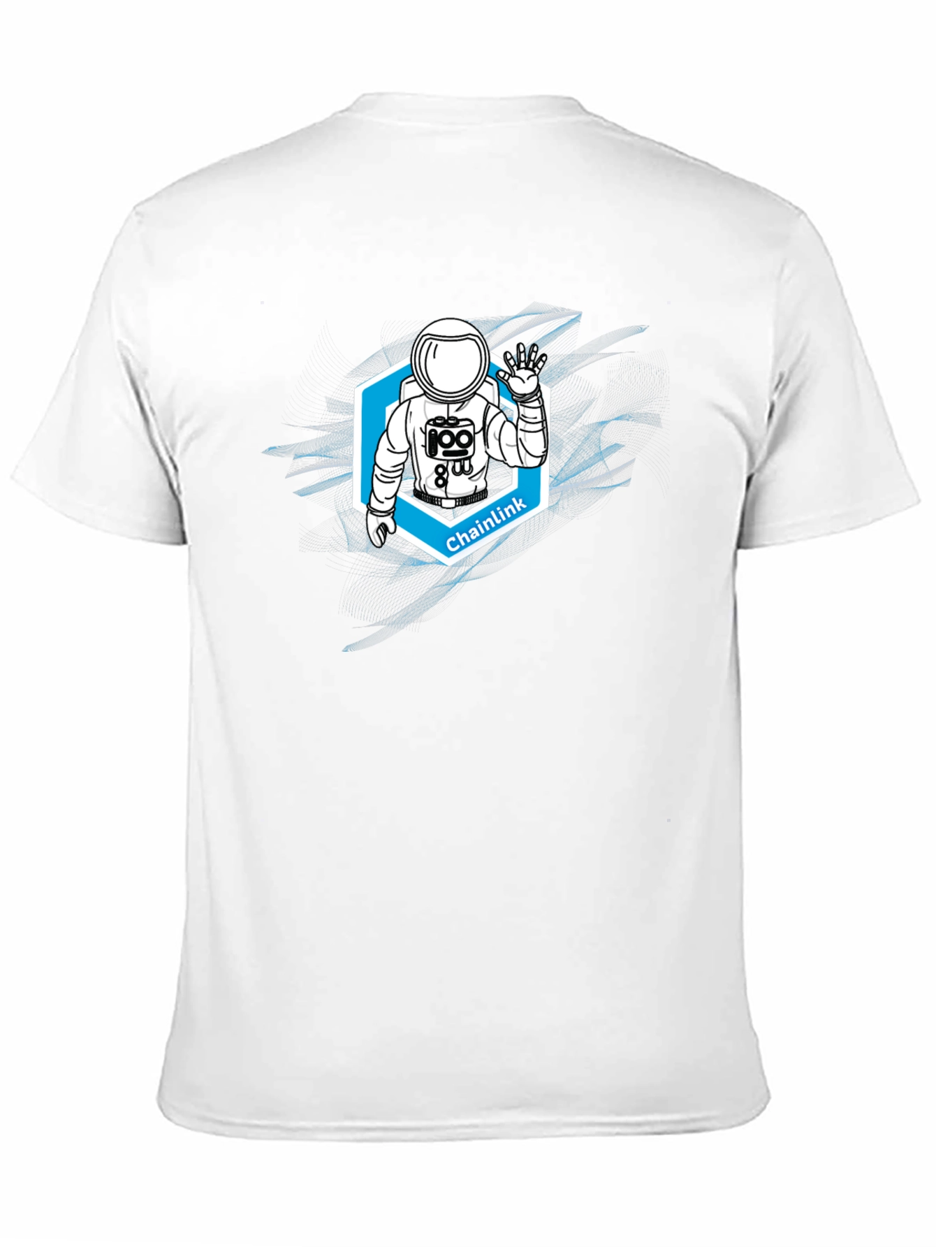 Chainlink Astronaut Graphic T-Shirt