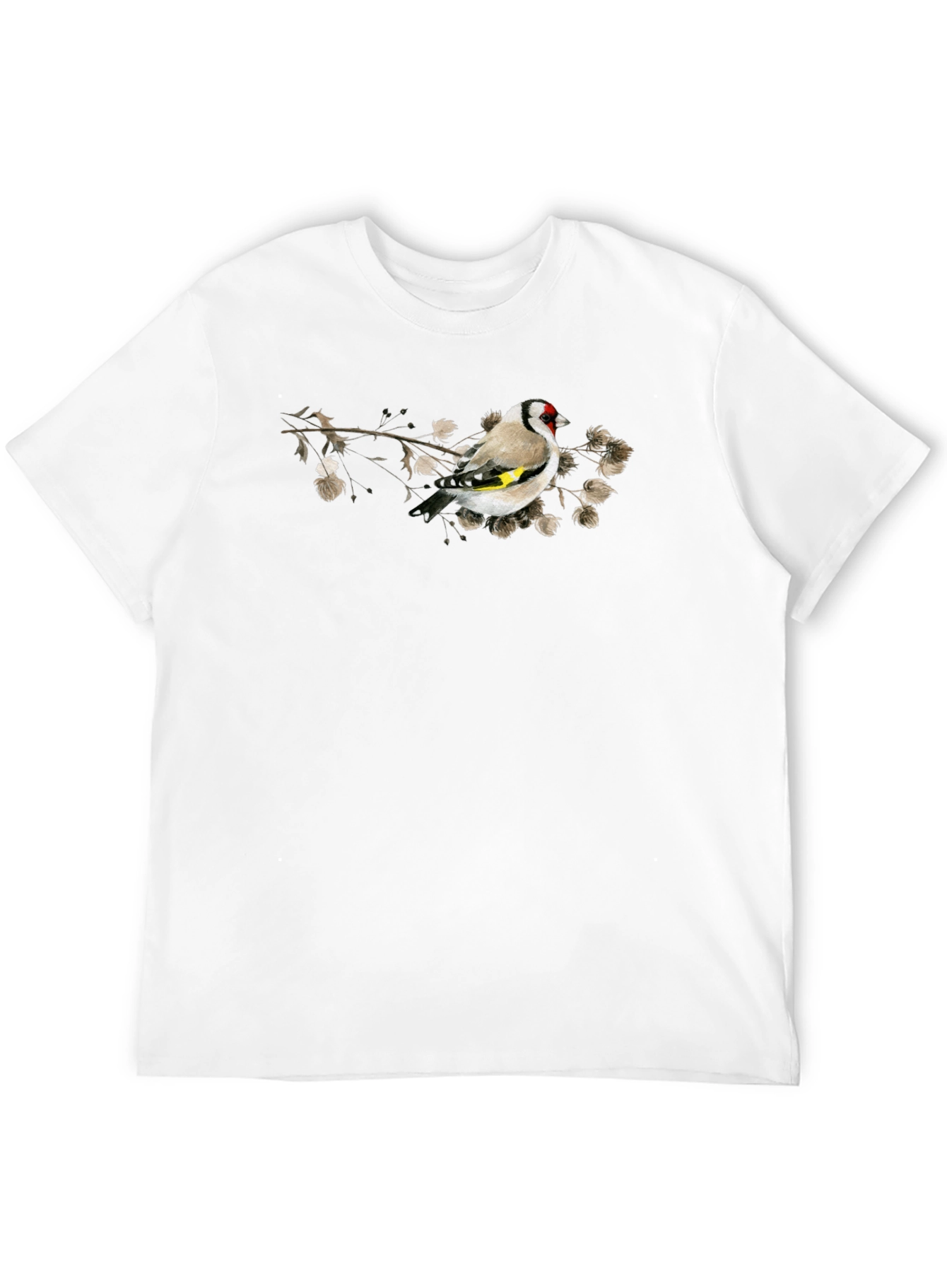 Bird on Branch Graphic Black Tee