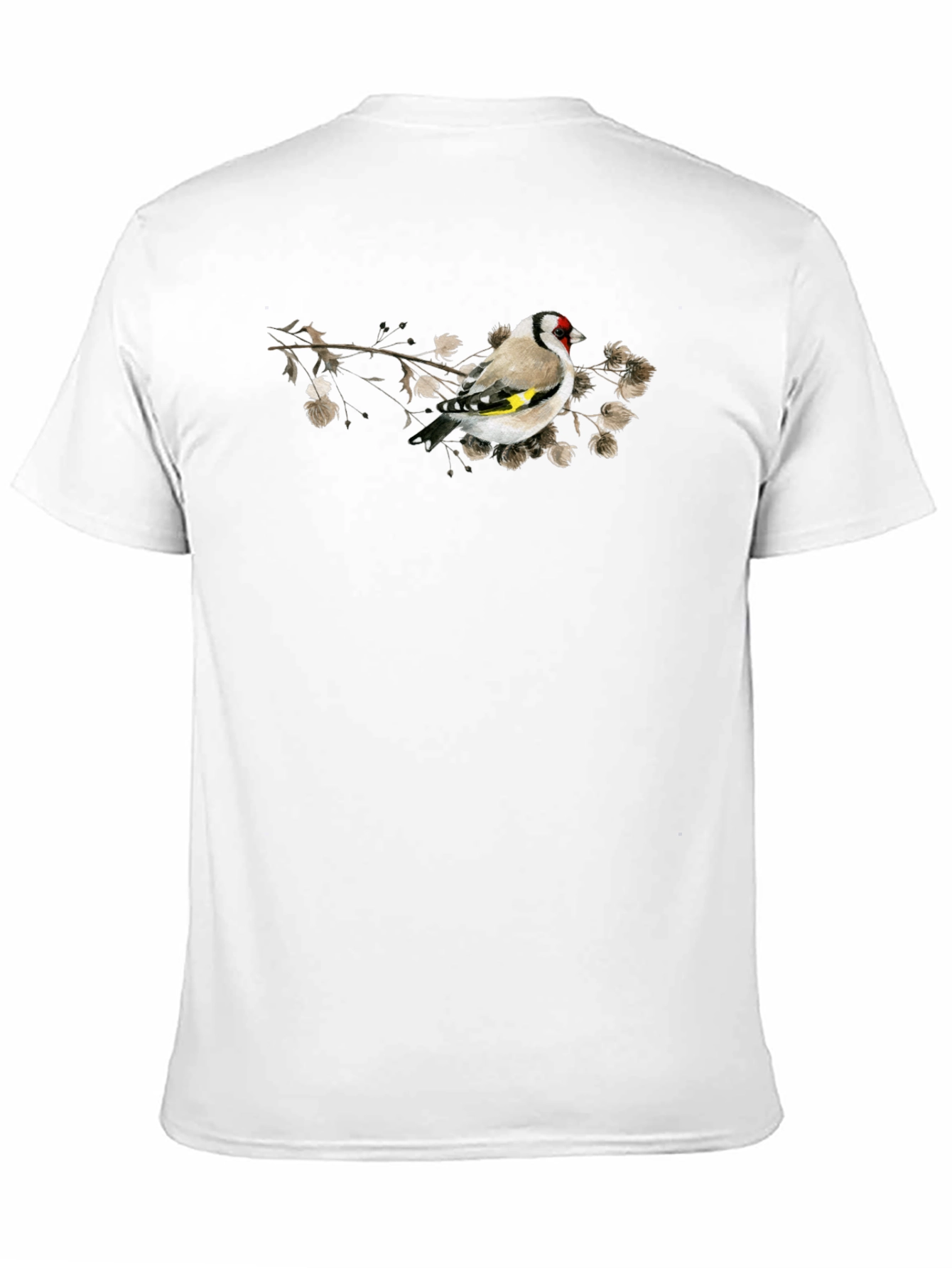 Bird on Branch Graphic Black Tee