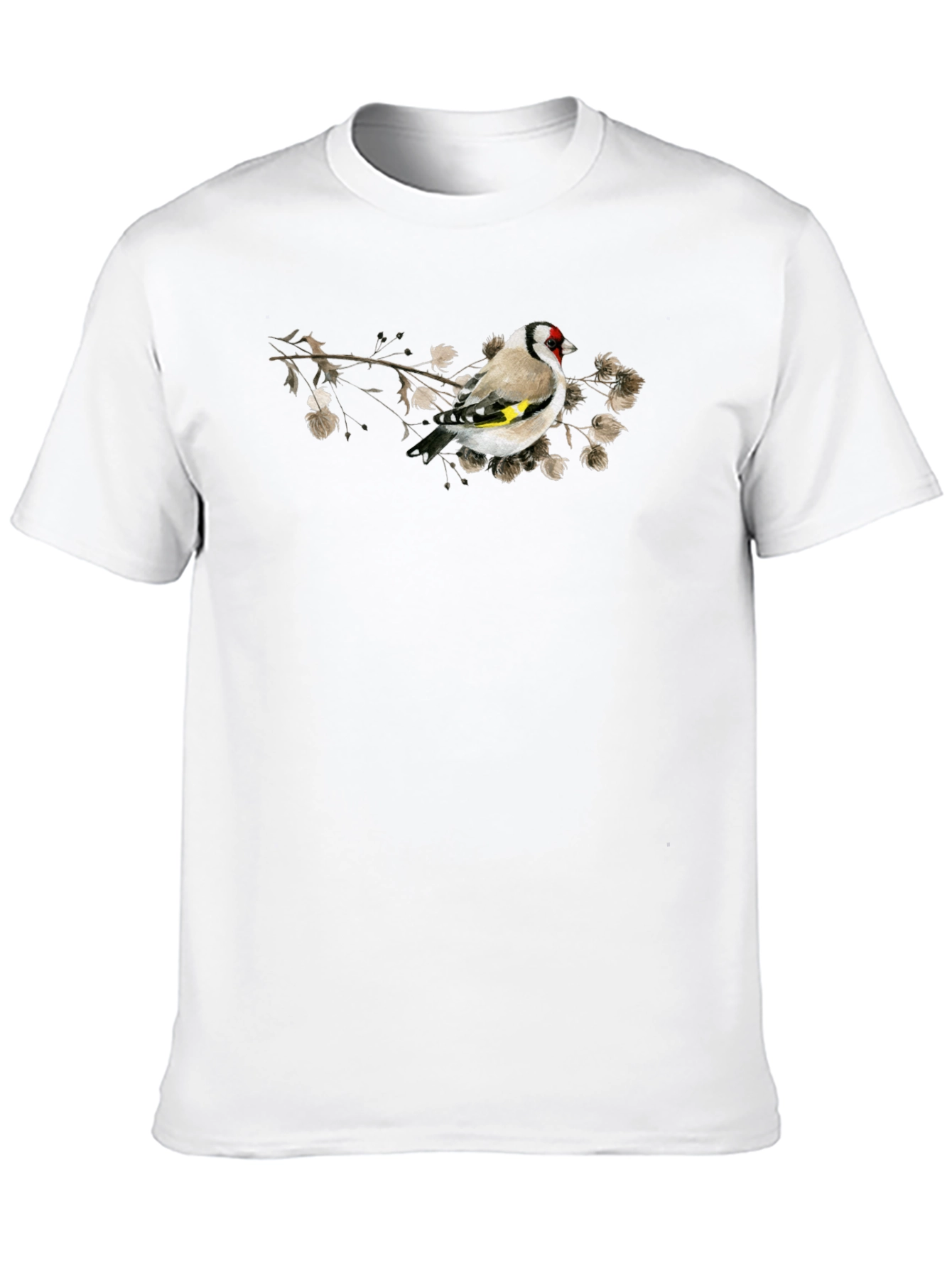 Bird on Branch Graphic Black Tee