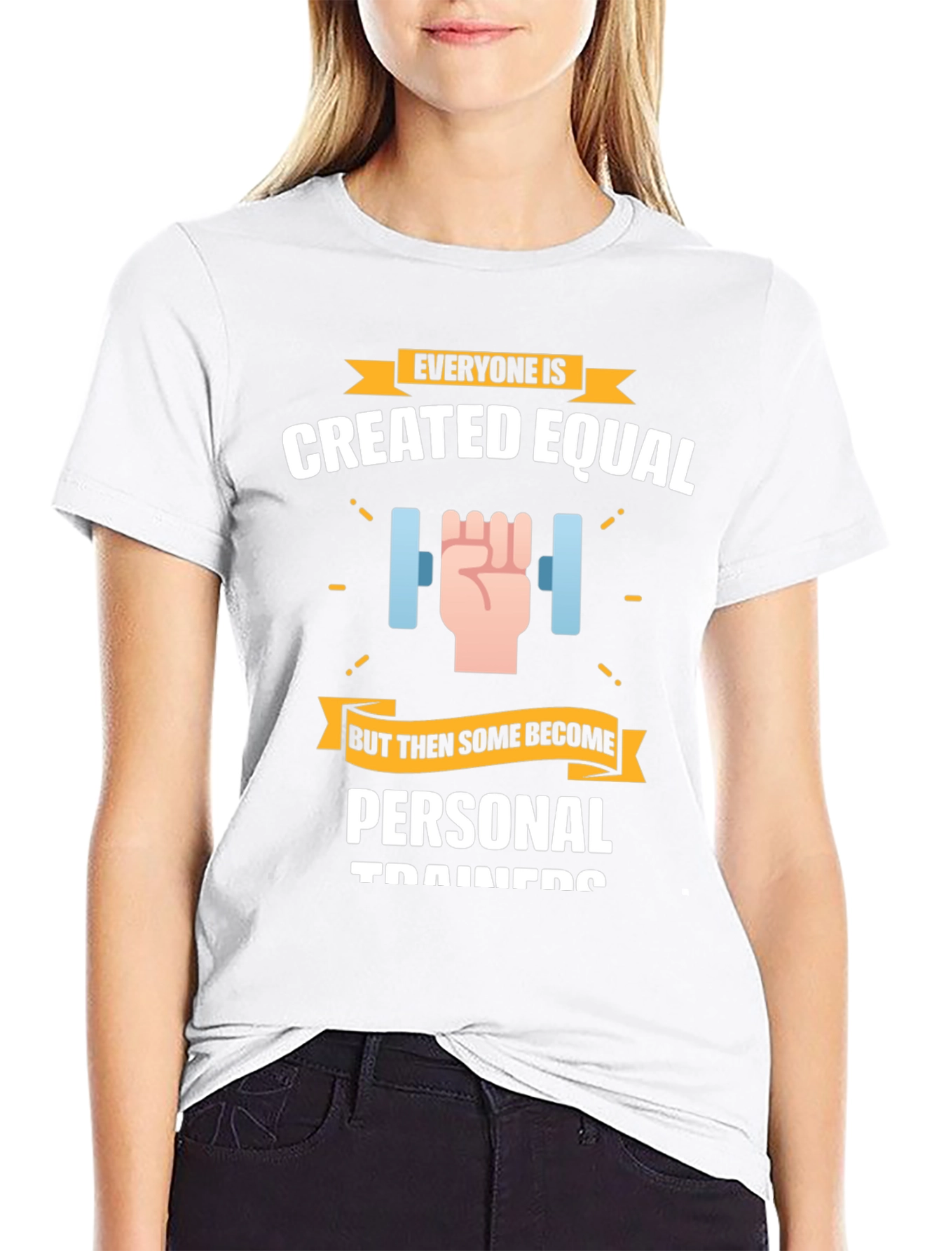 Personal Trainer T-Shirt - Created Equal Design