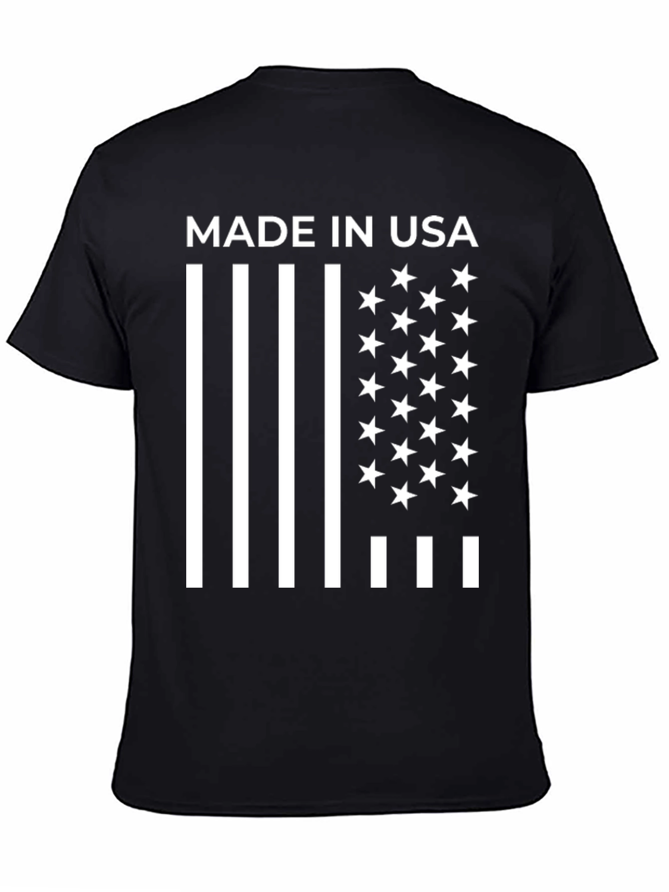 Made In USA American Flag T-Shirt