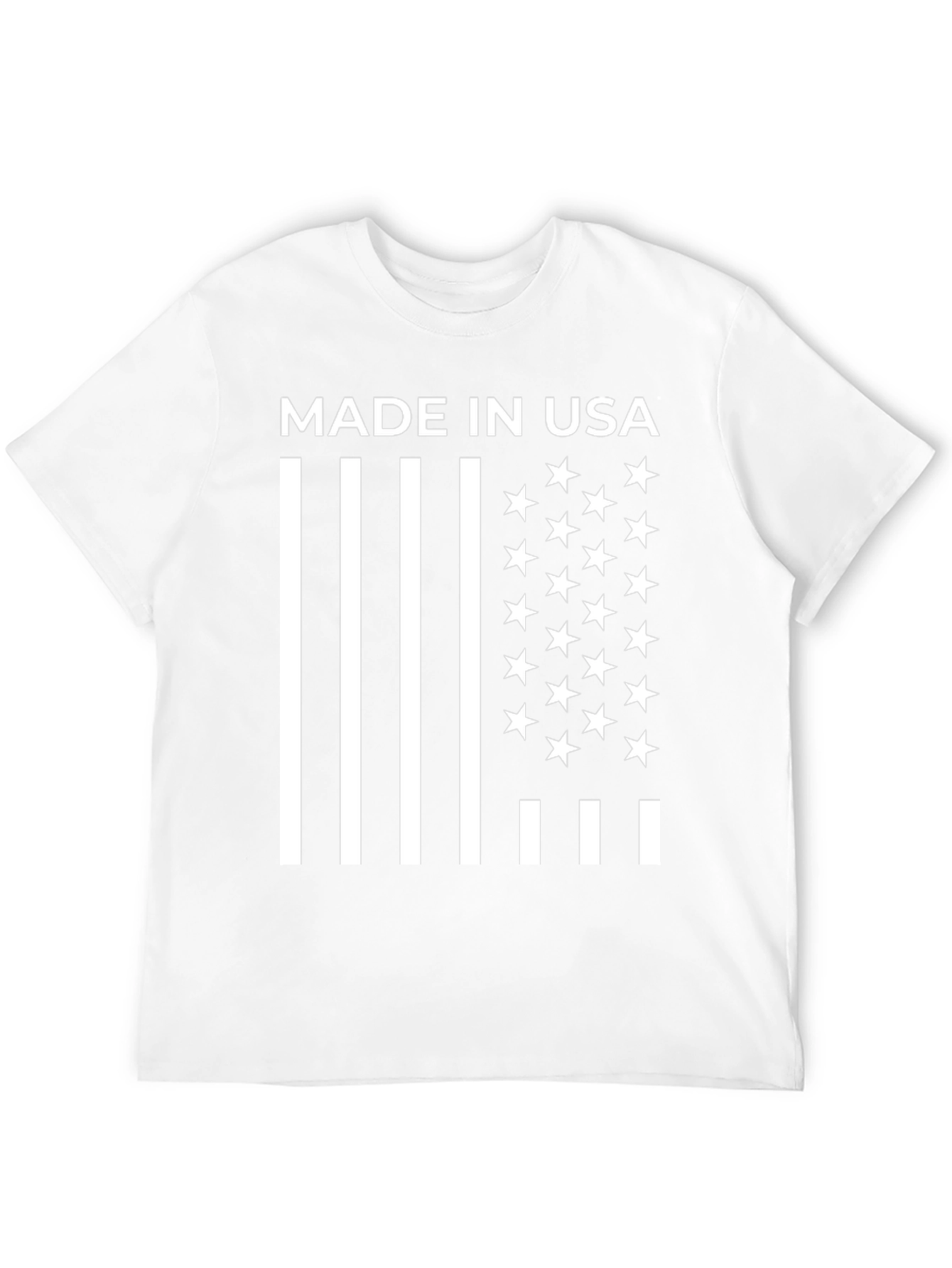 Made In USA American Flag T-Shirt