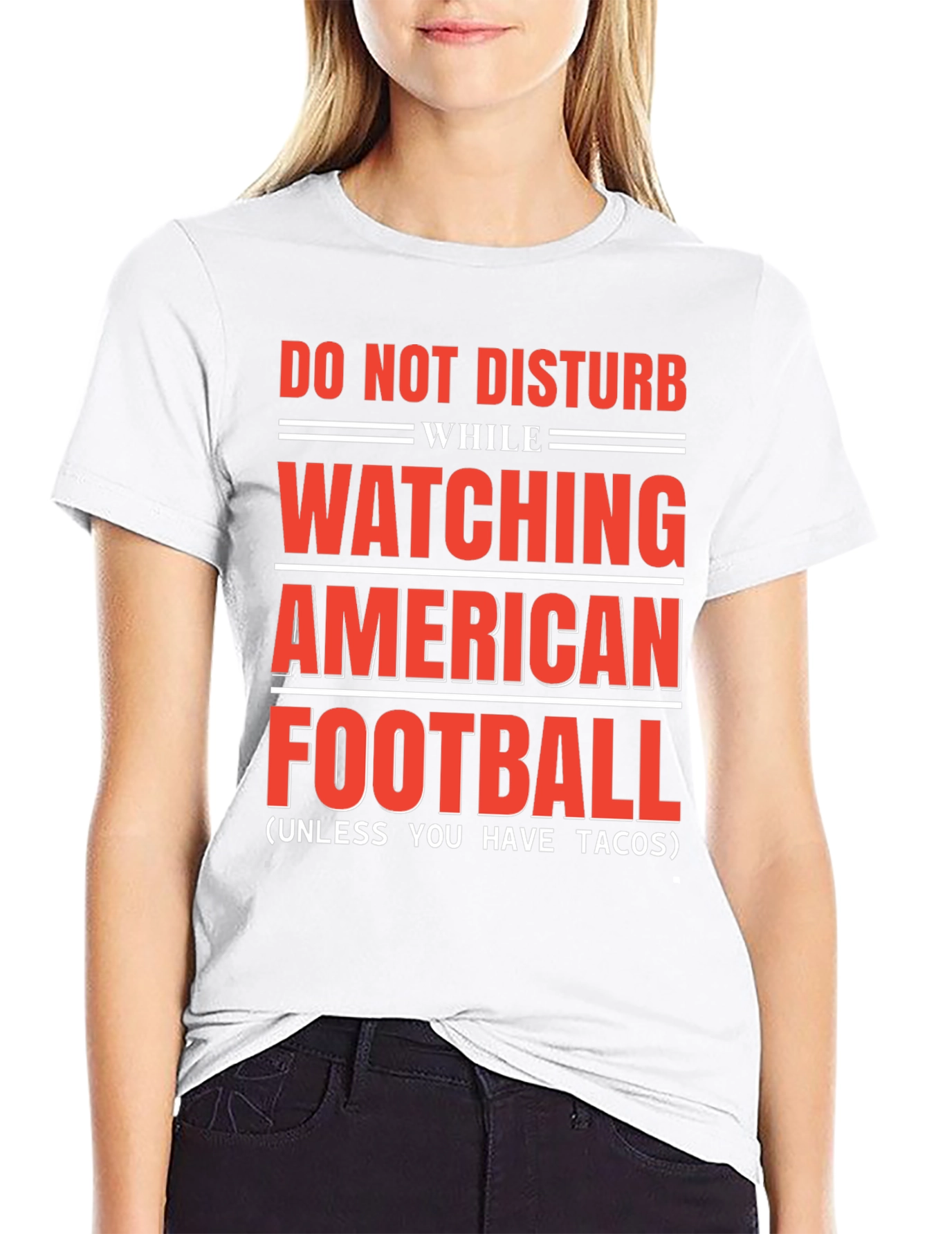Do Not Disturb American Football & Tacos T-Shirt
