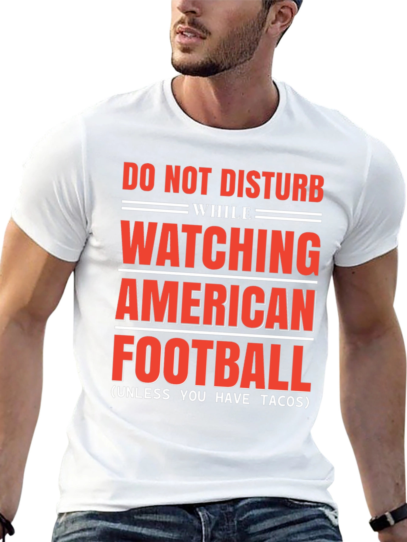 Do Not Disturb American Football & Tacos T-Shirt