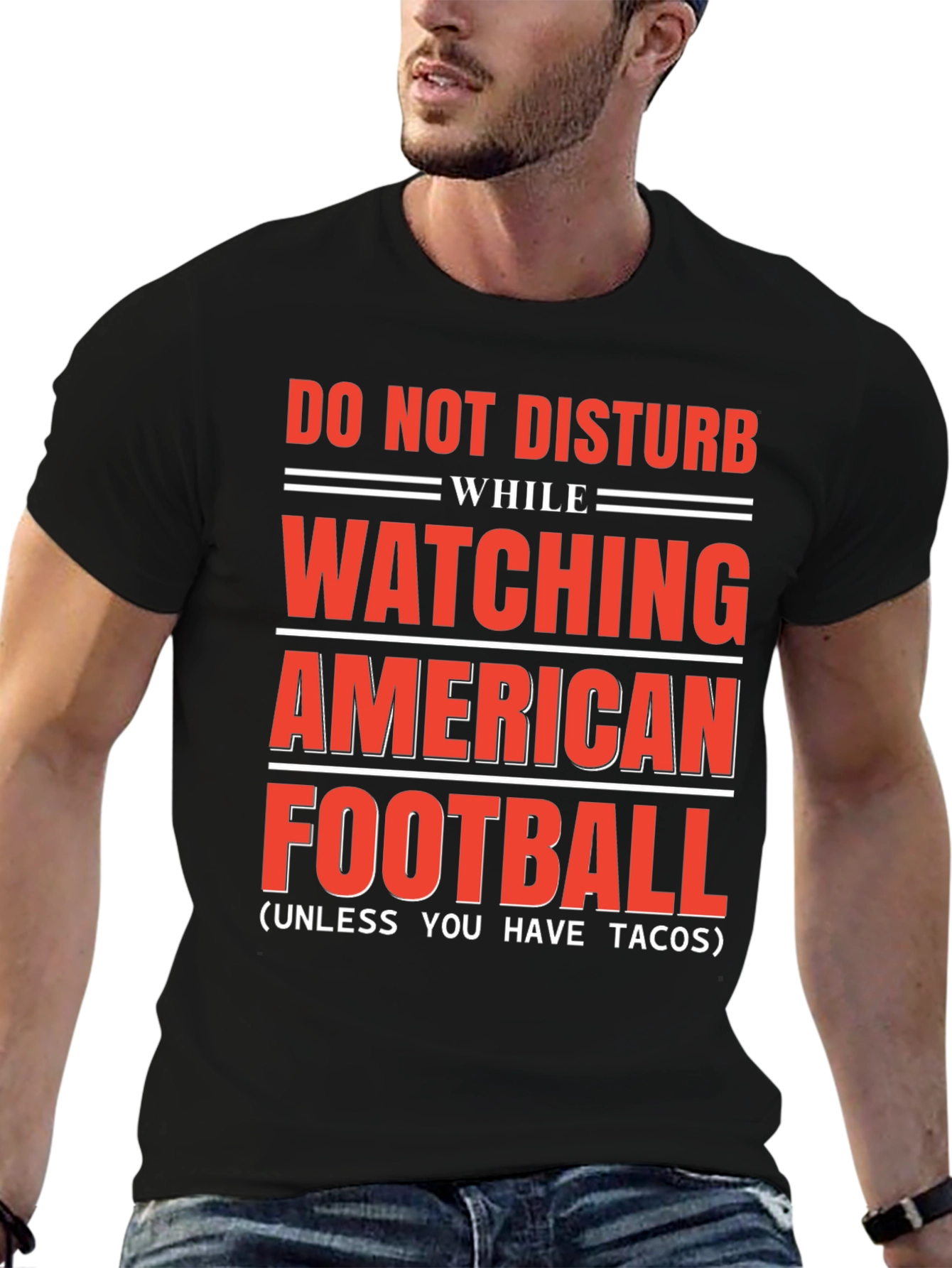 Do Not Disturb American Football & Tacos T-Shirt