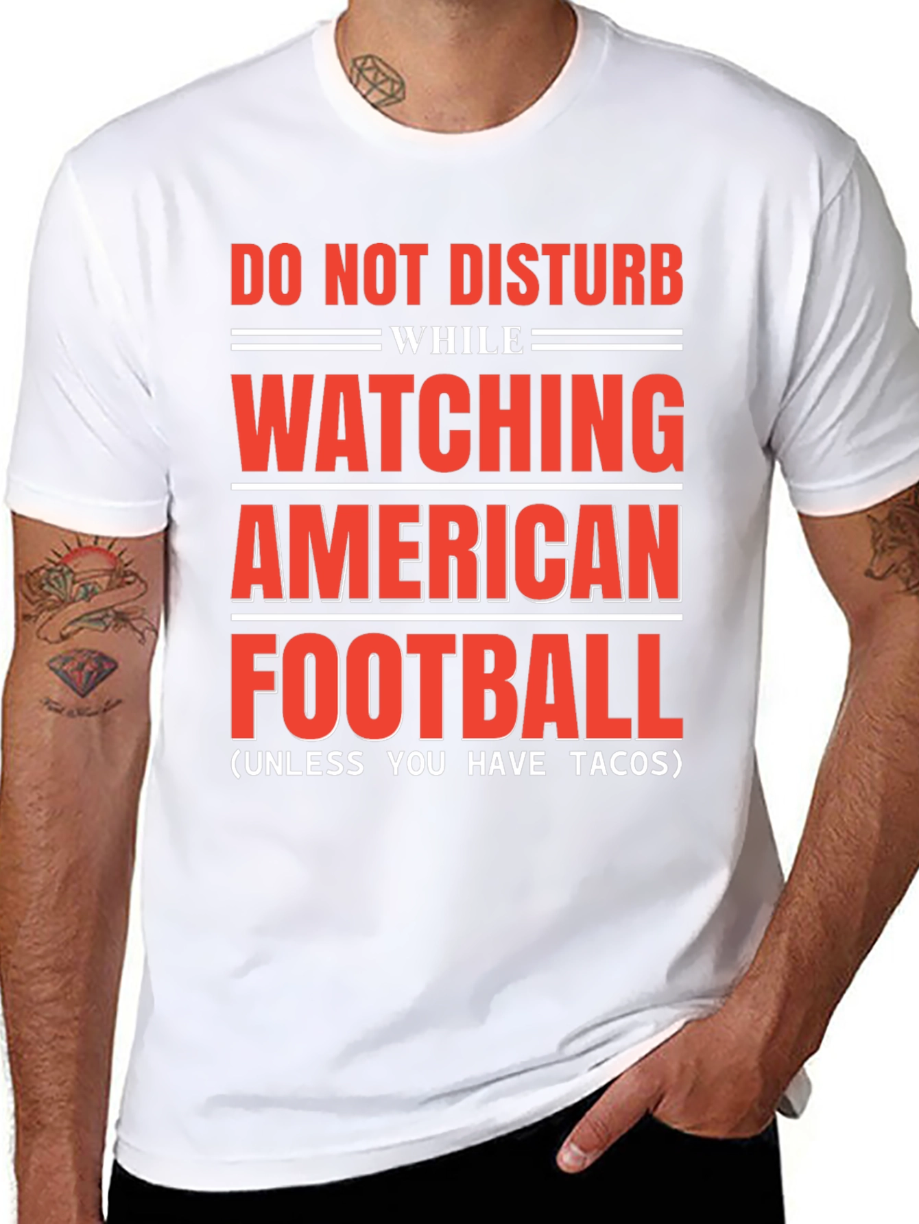 Do Not Disturb American Football & Tacos T-Shirt