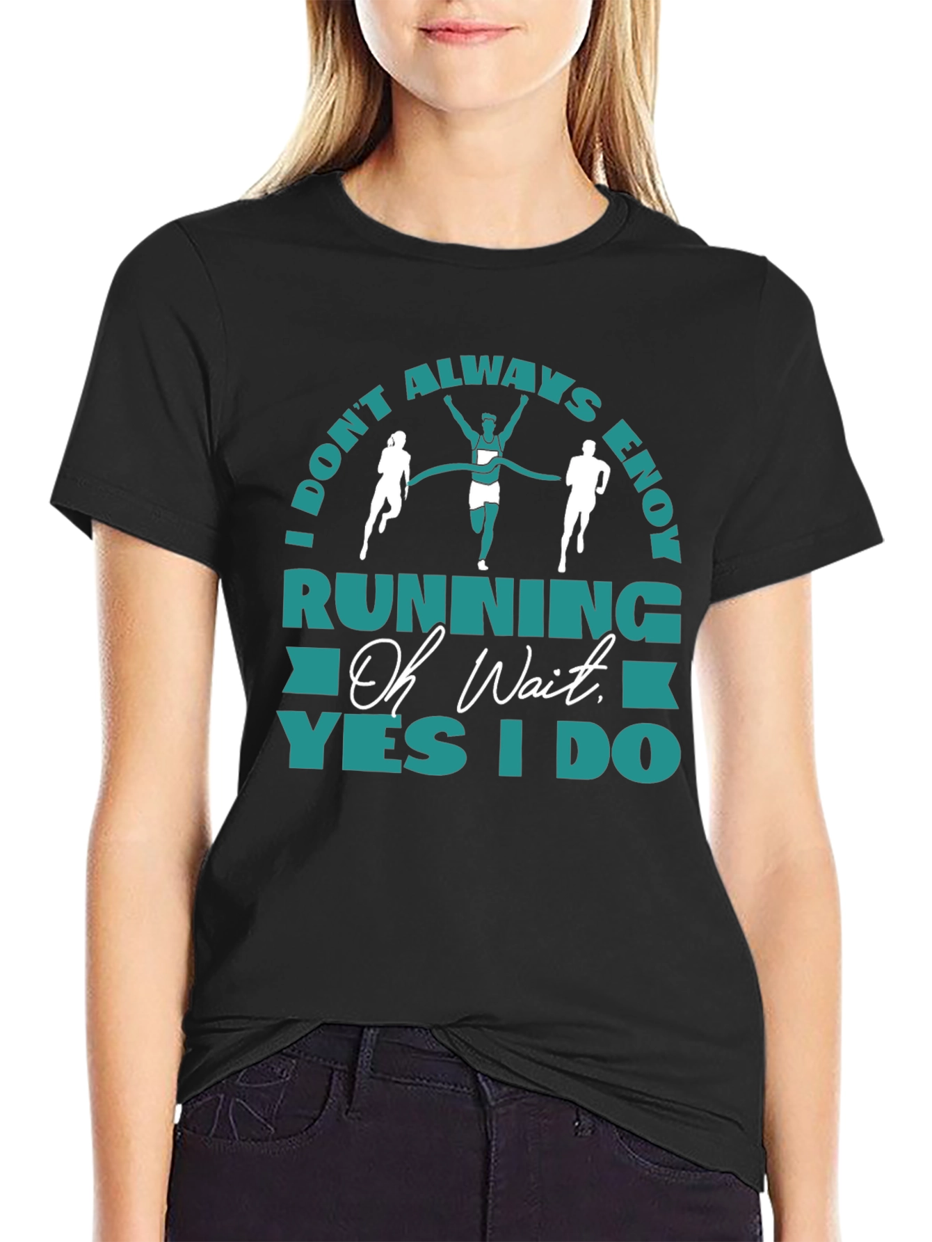 Funny Running T-Shirt - I Dont Always Enjoy Running
