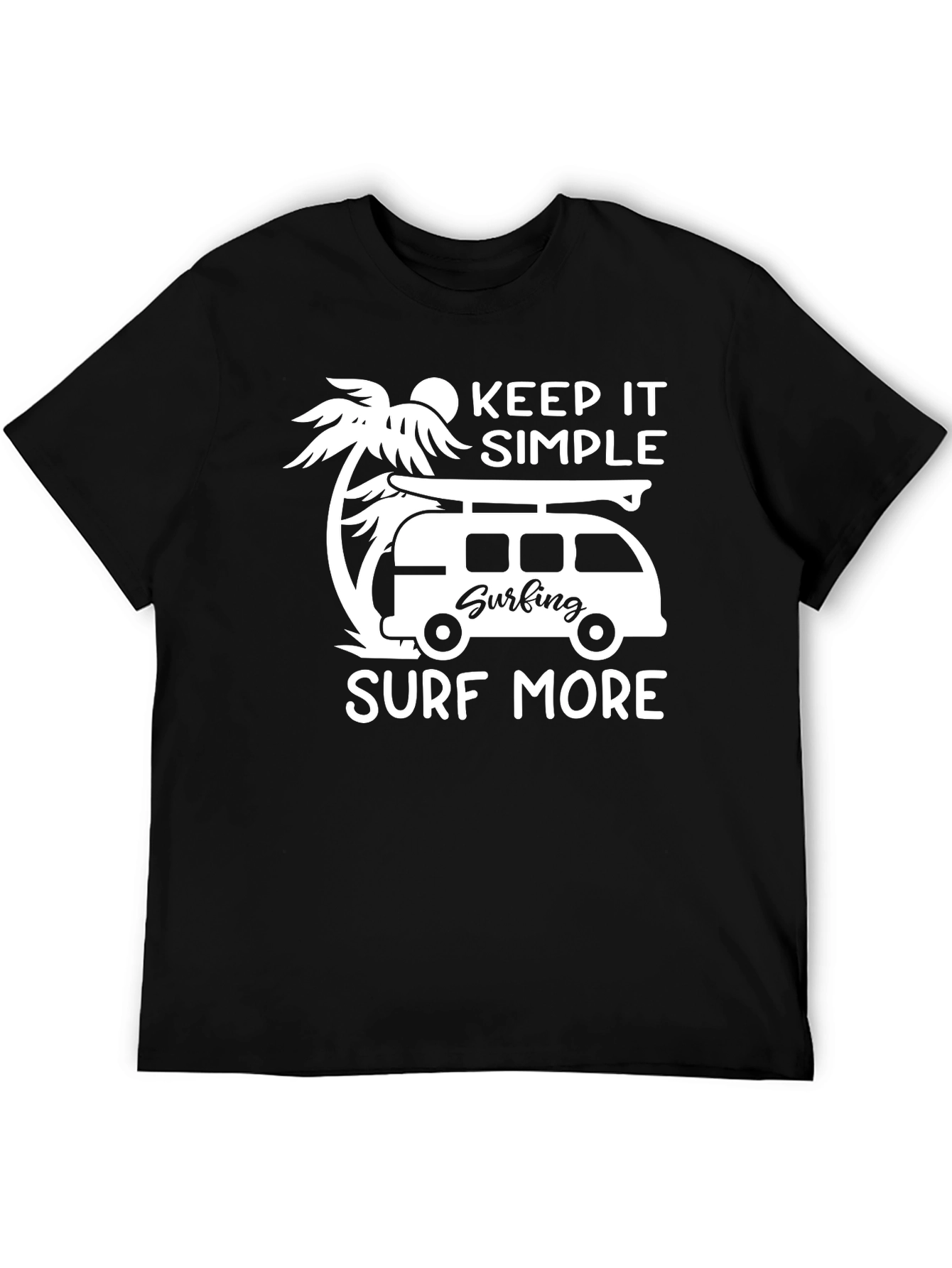 Keep It Simple Surf More Graphic Tee