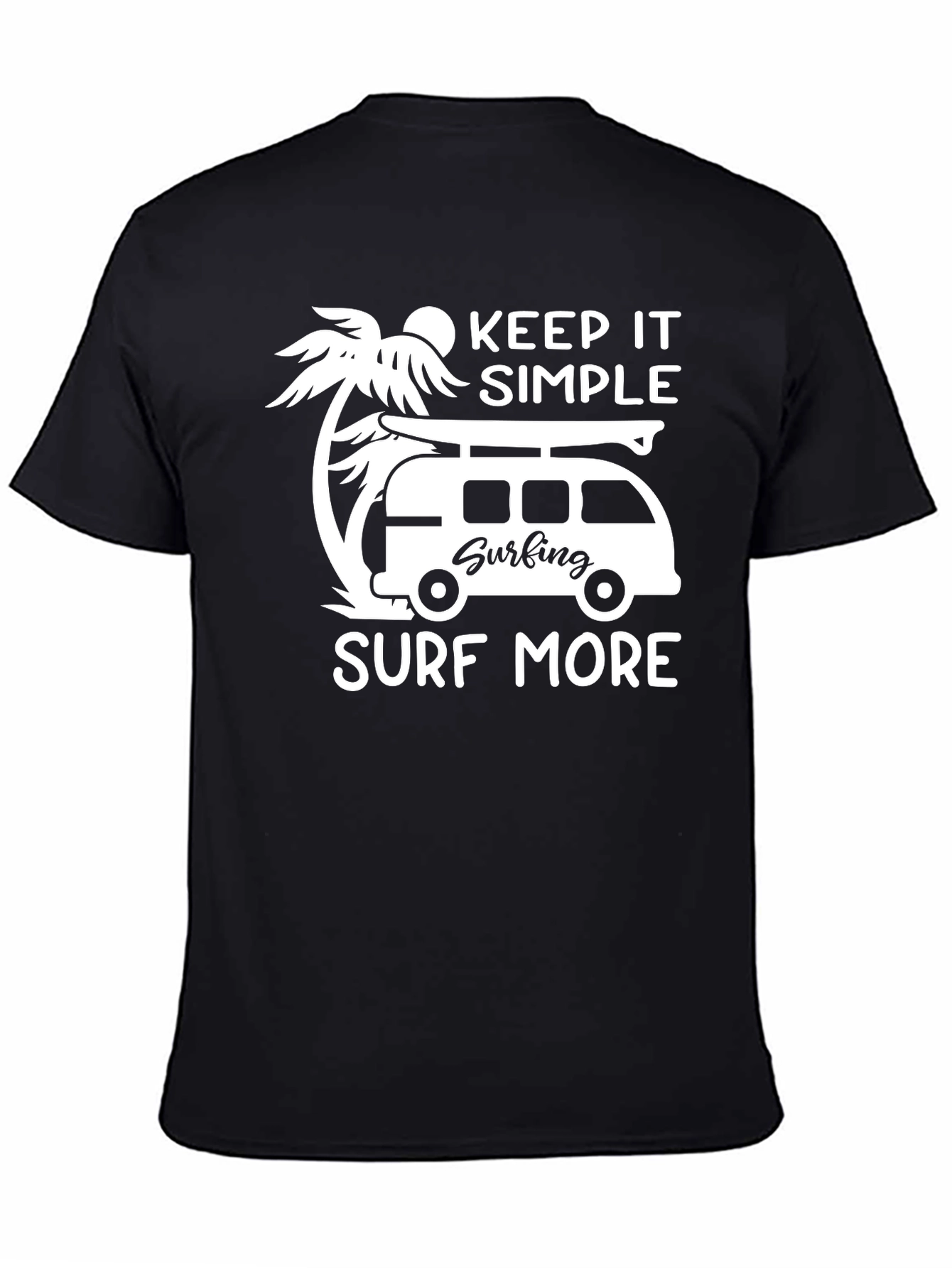 Keep It Simple Surf More Graphic Tee