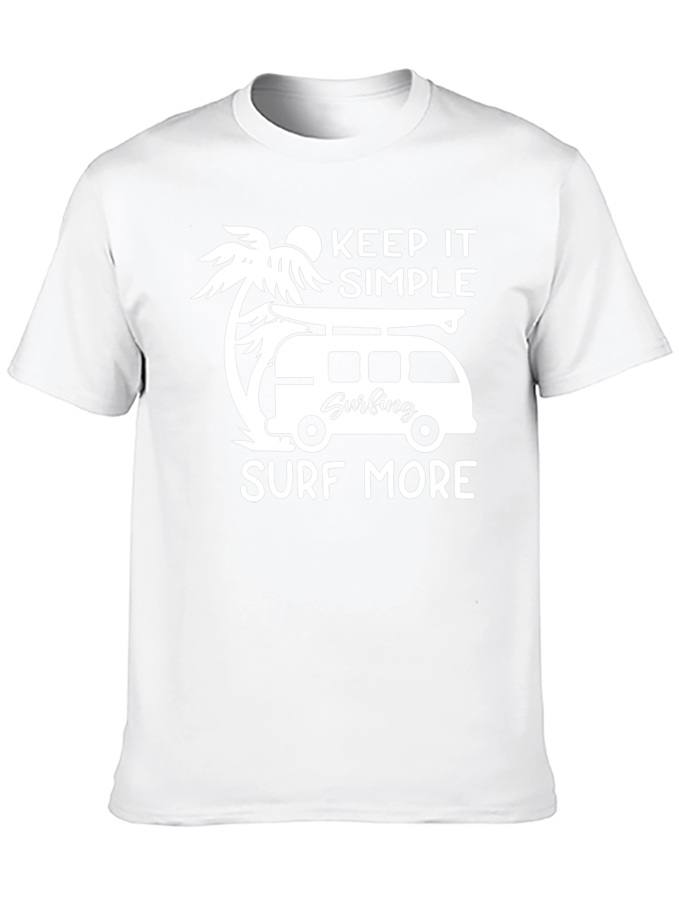 Keep It Simple Surf More Graphic Tee