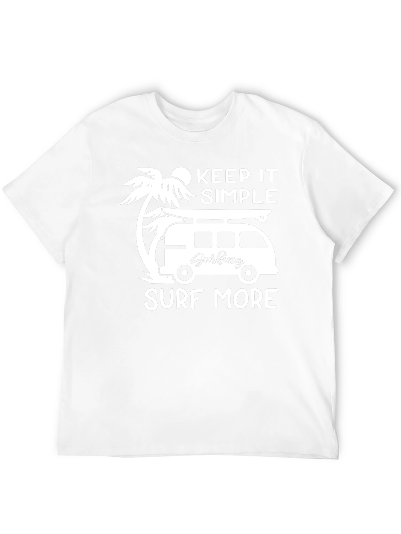 Keep It Simple Surf More Graphic Tee