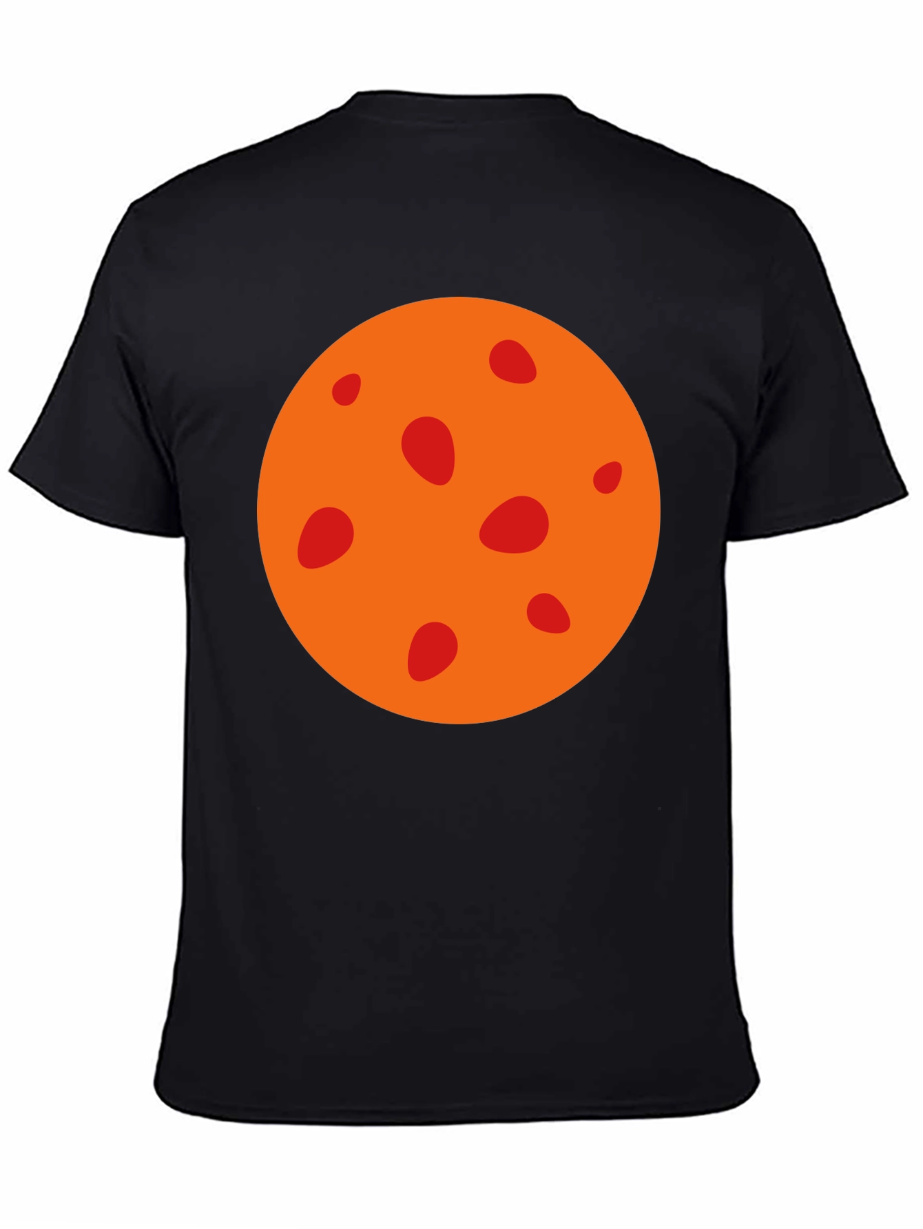 Mars Graphic Tee - Black Cotton T-Shirt