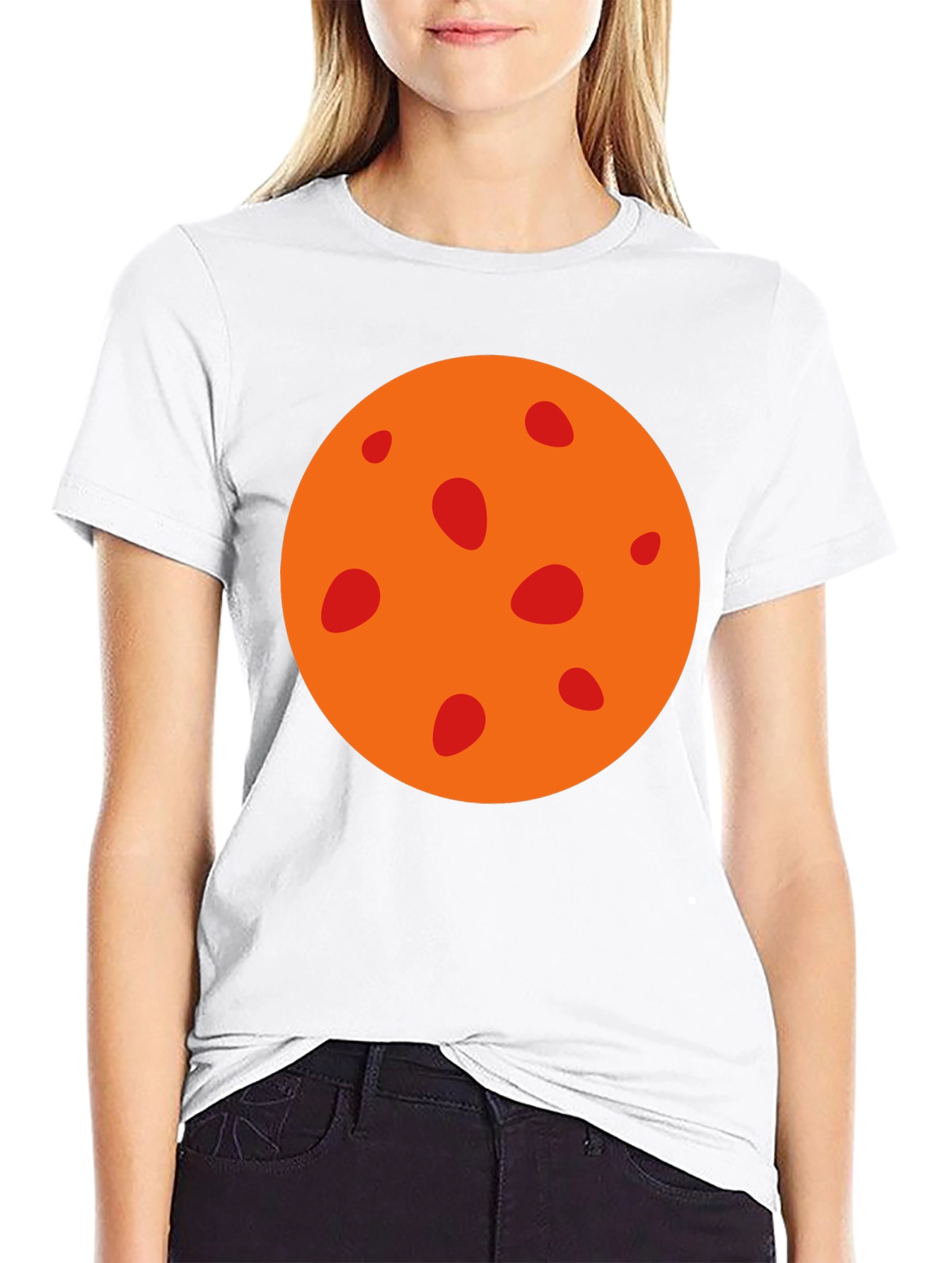Mars Graphic Tee - Black Cotton T-Shirt