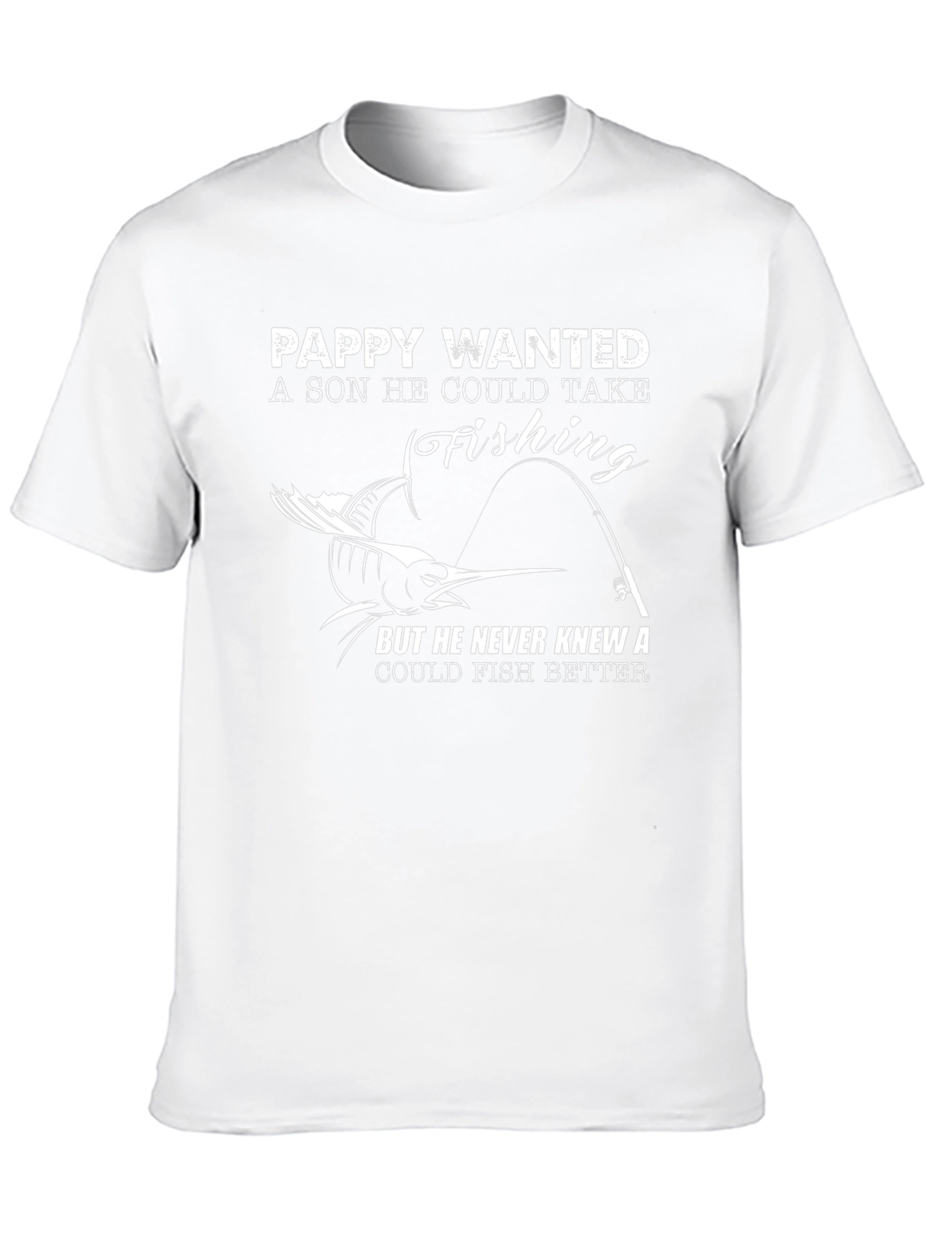 Pappy Fishing T-Shirt - Gift for Fisherman Dad