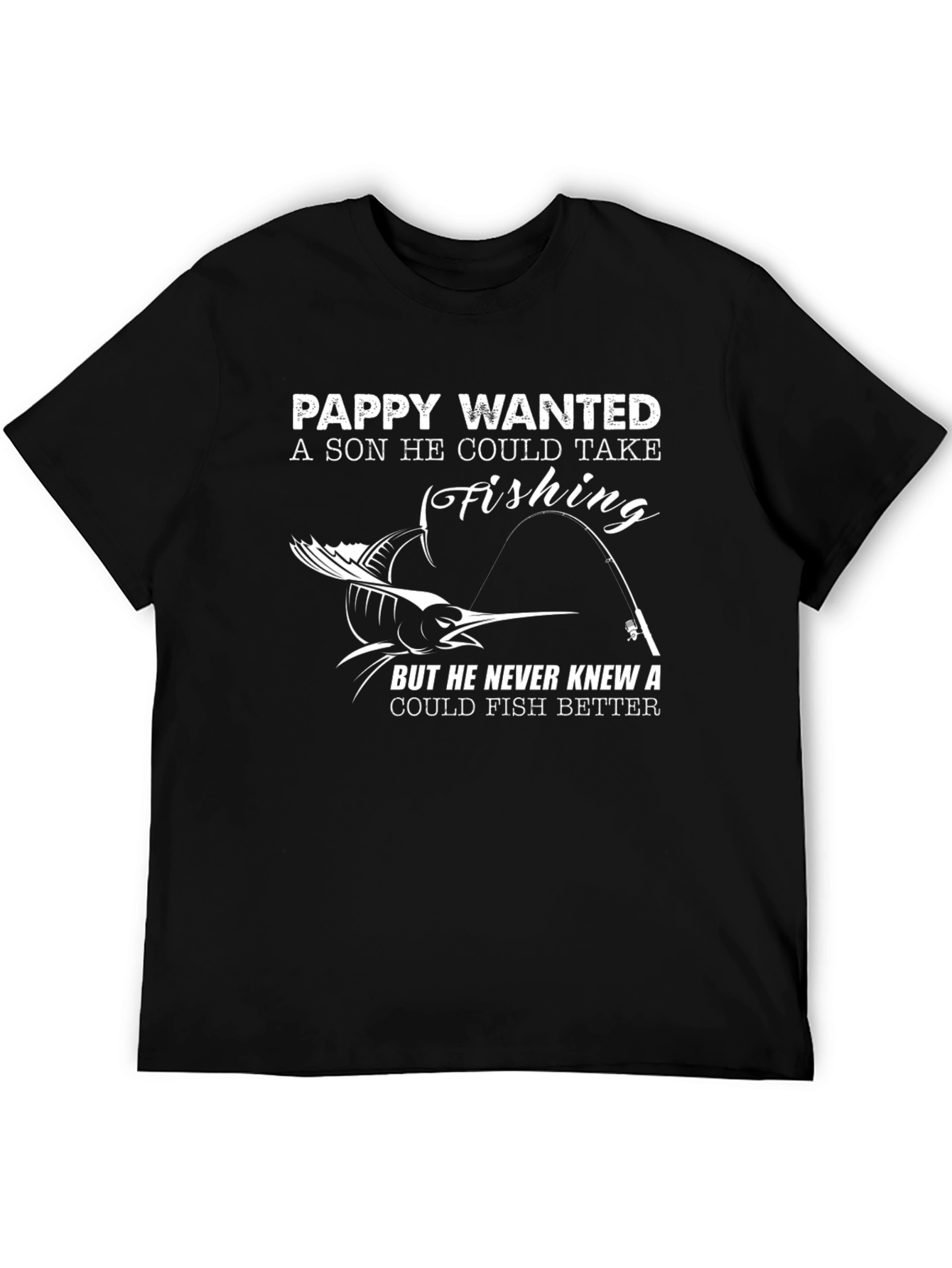 Pappy Fishing T-Shirt - Gift for Fisherman Dad