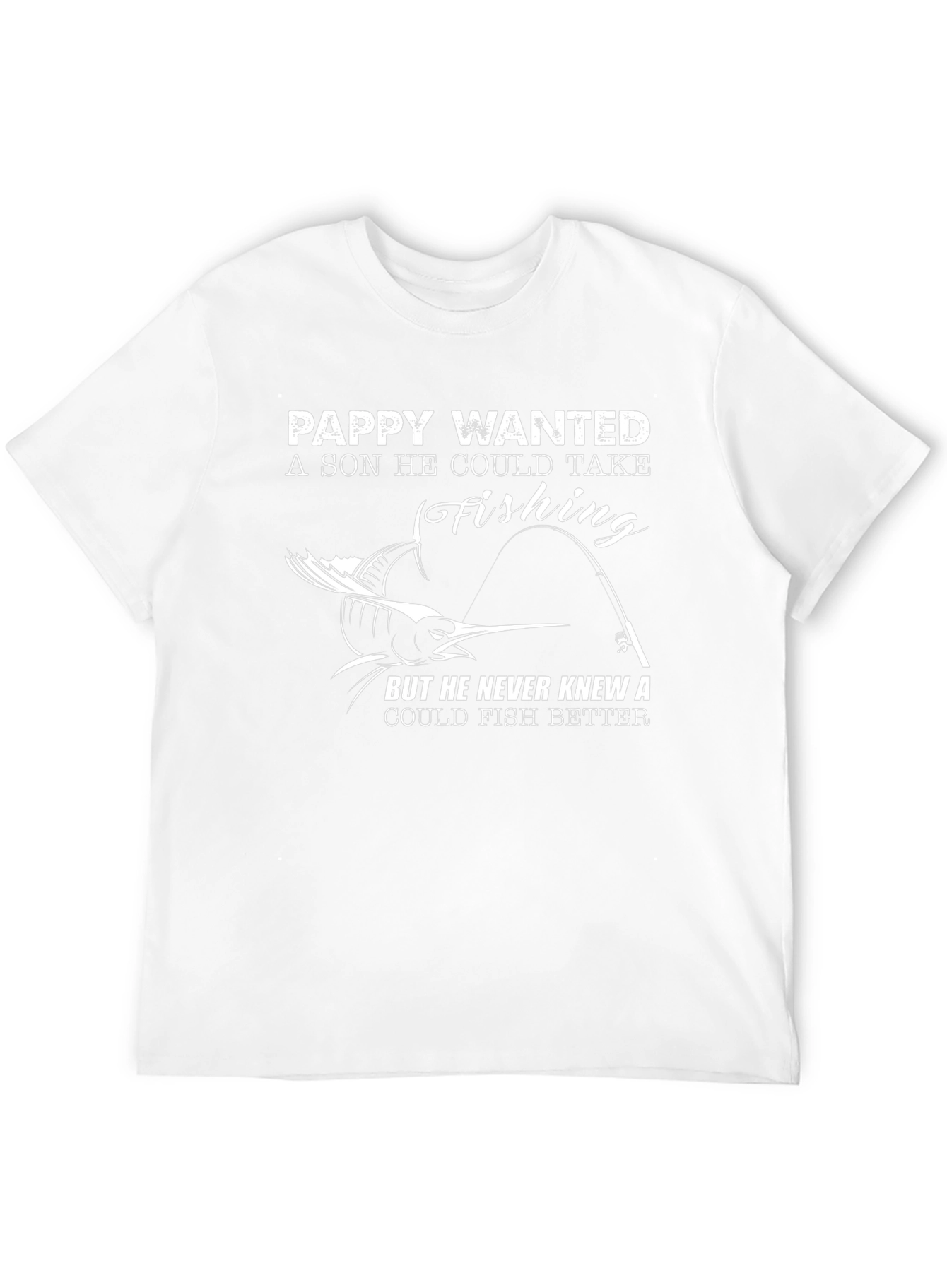 Pappy Fishing T-Shirt - Gift for Fisherman Dad