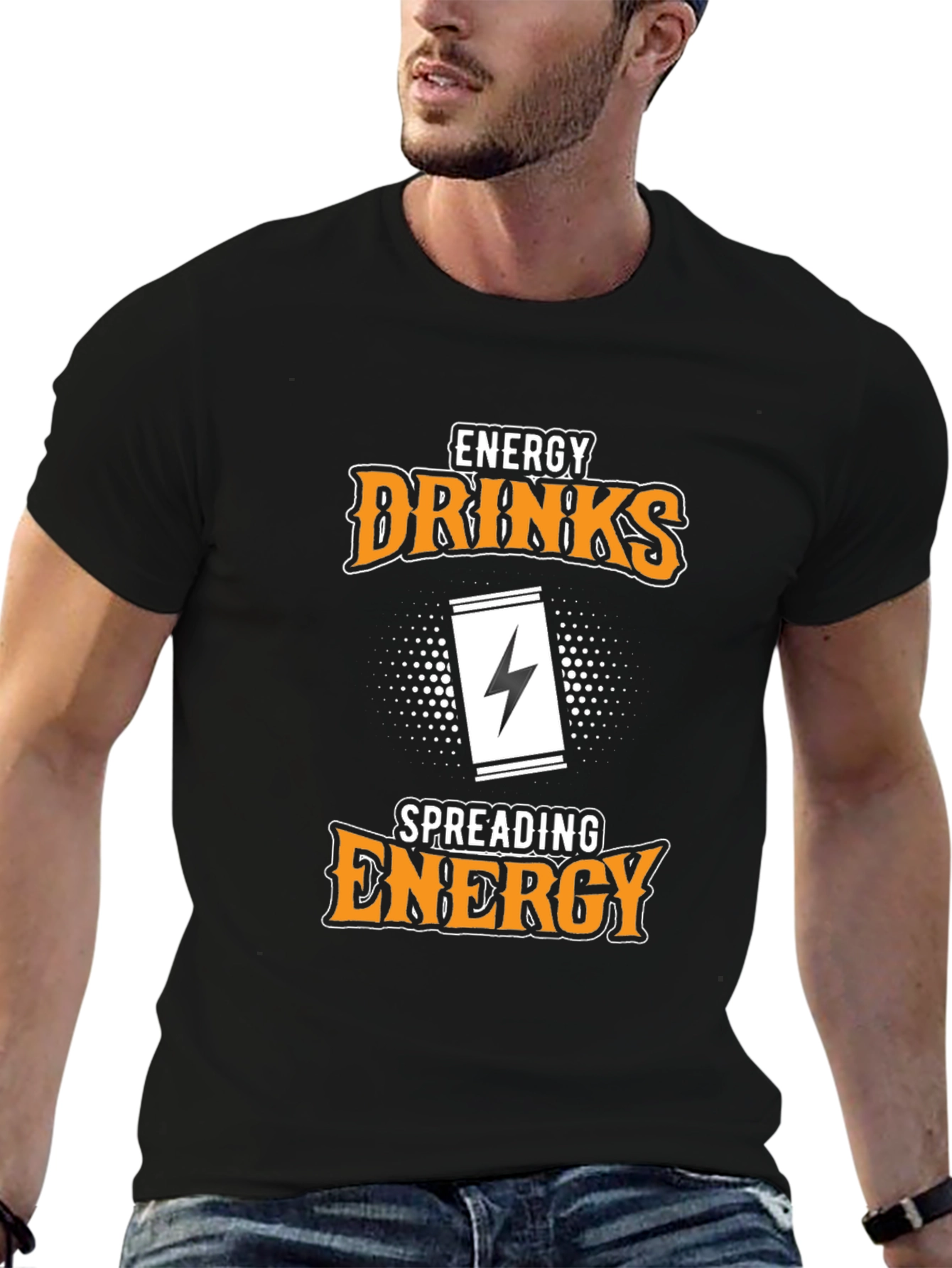 Energy Drinks T-Shirt - Spreading Energy Graphic Tee