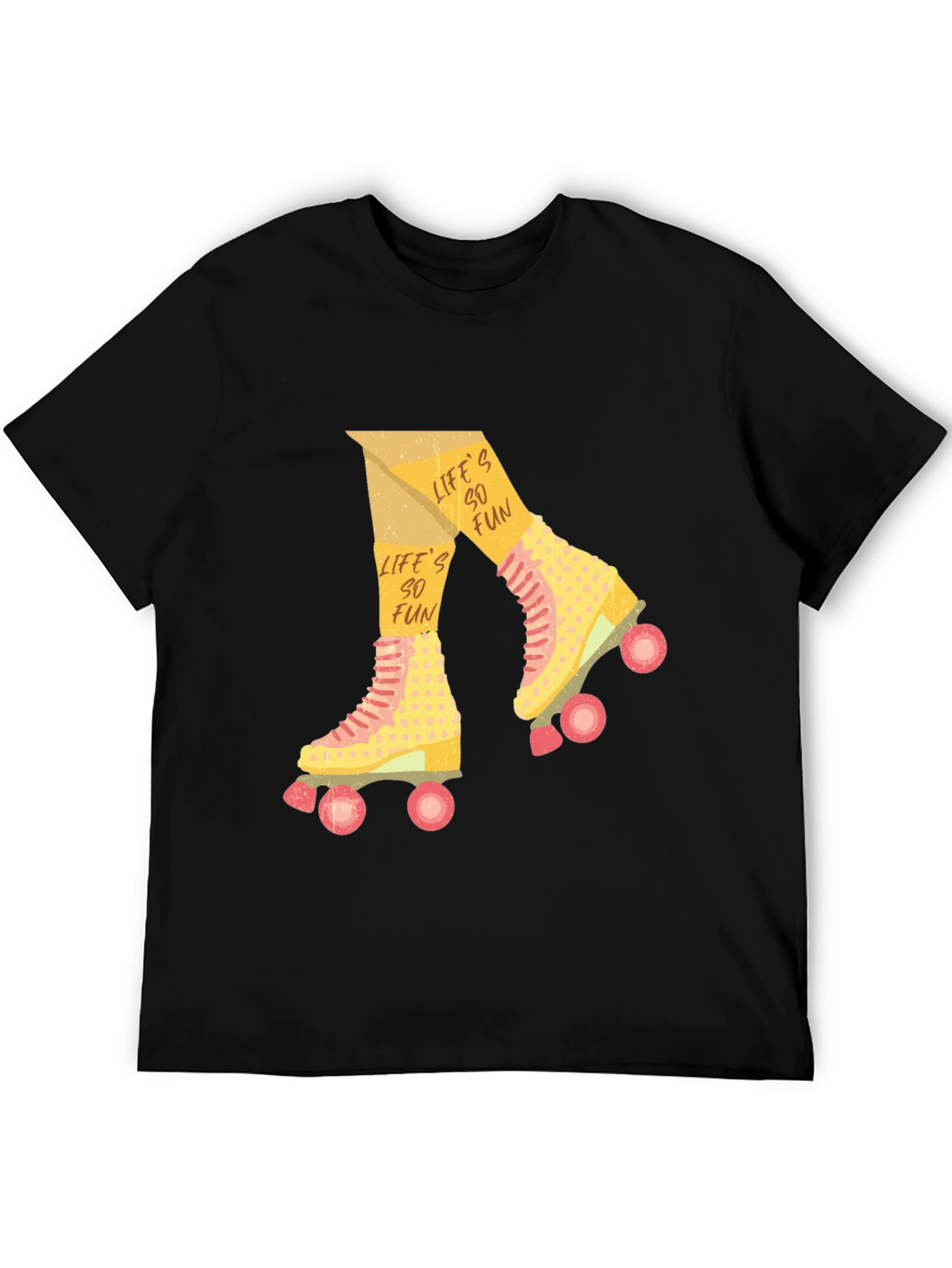 Retro Roller Skate T-Shirt - Lifes So Fun!