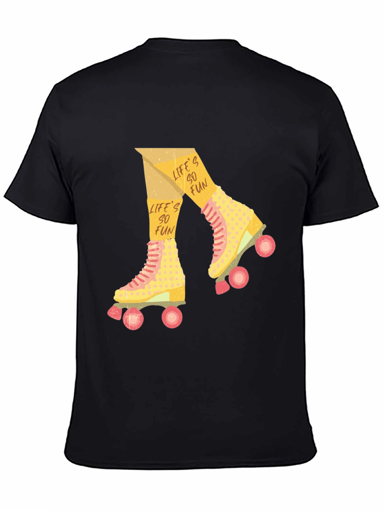 Retro Roller Skate T-Shirt - Lifes So Fun!
