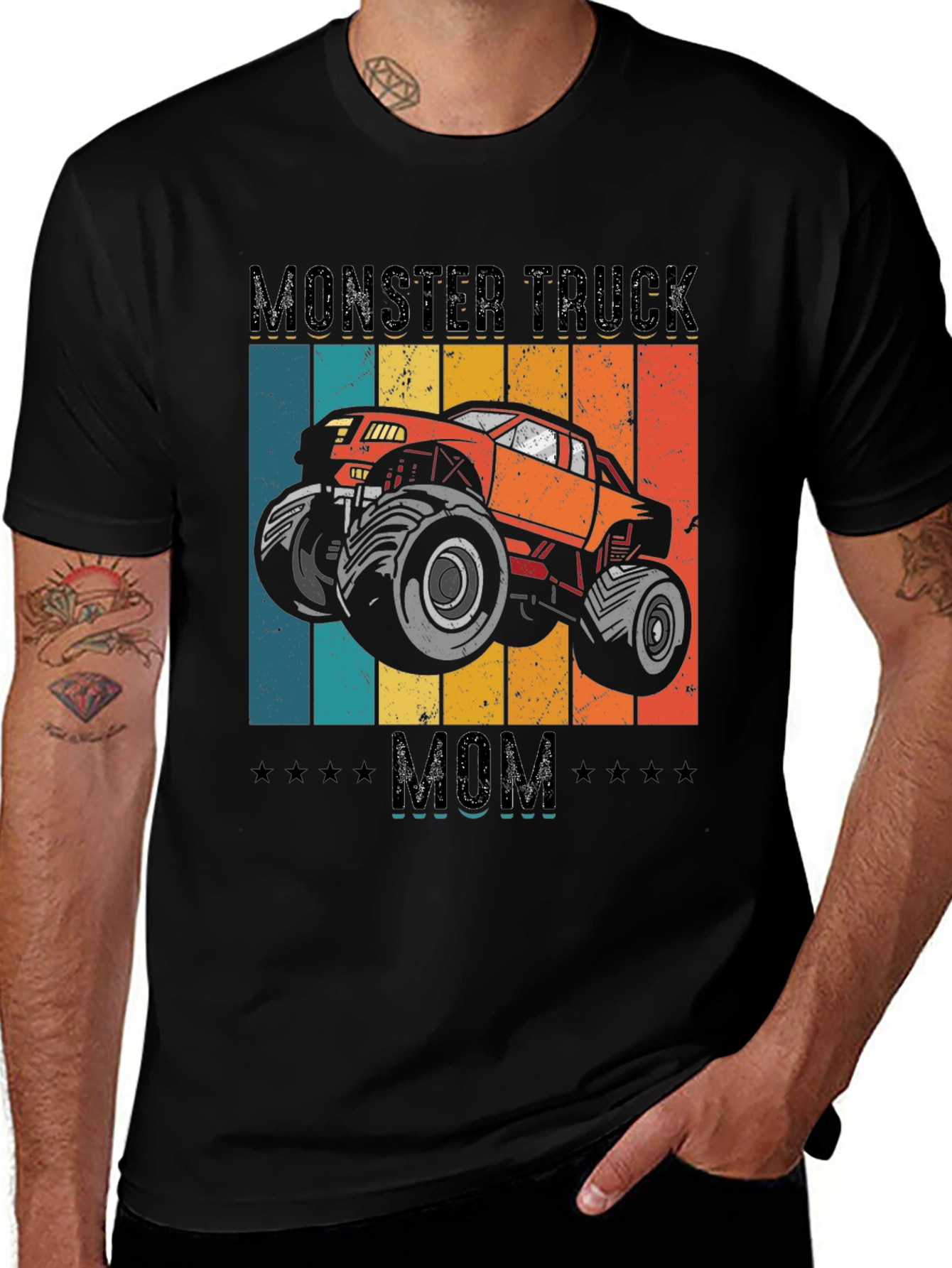 Monster Truck Mom Graphic Tee