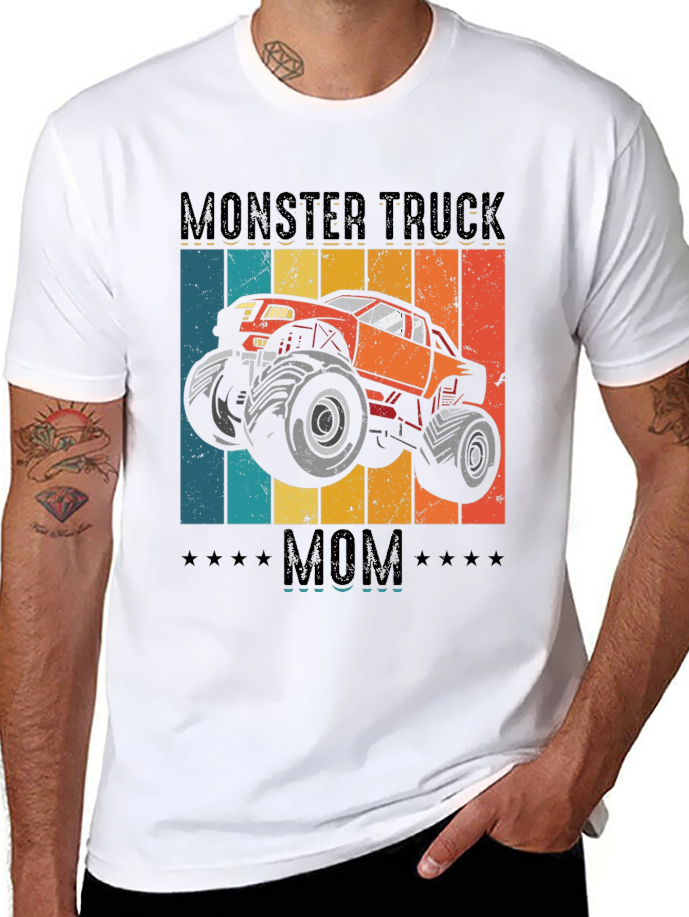 Monster Truck Mom Graphic Tee