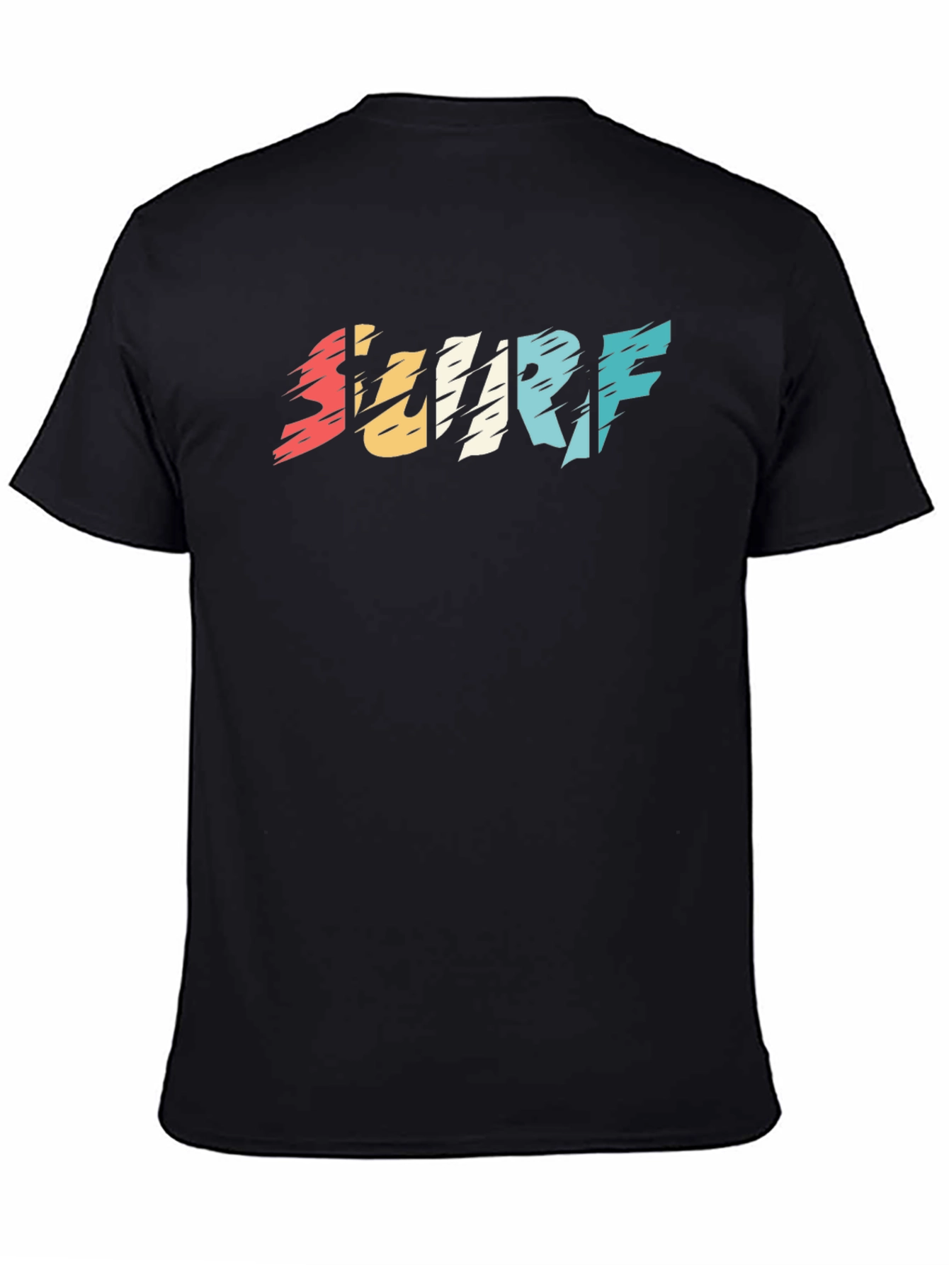 Surf Graphic Tee - Retro Wave Design