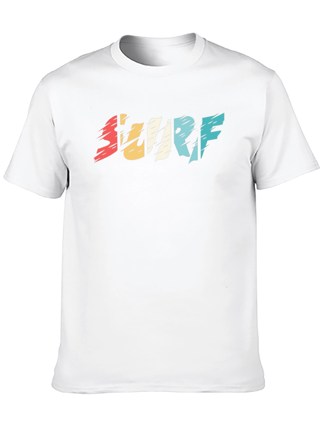 Surf Graphic Tee - Retro Wave Design