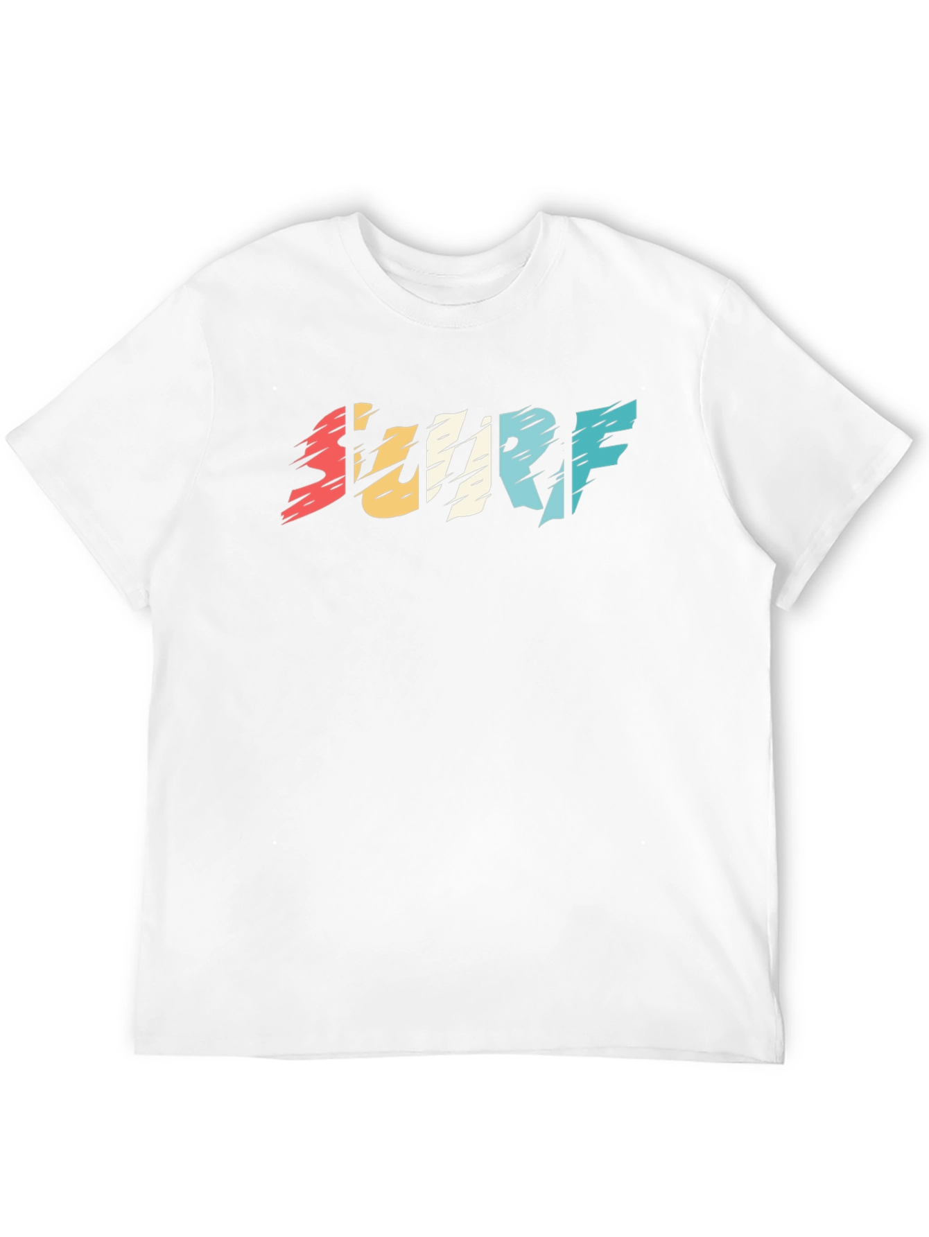 Surf Graphic Tee - Retro Wave Design