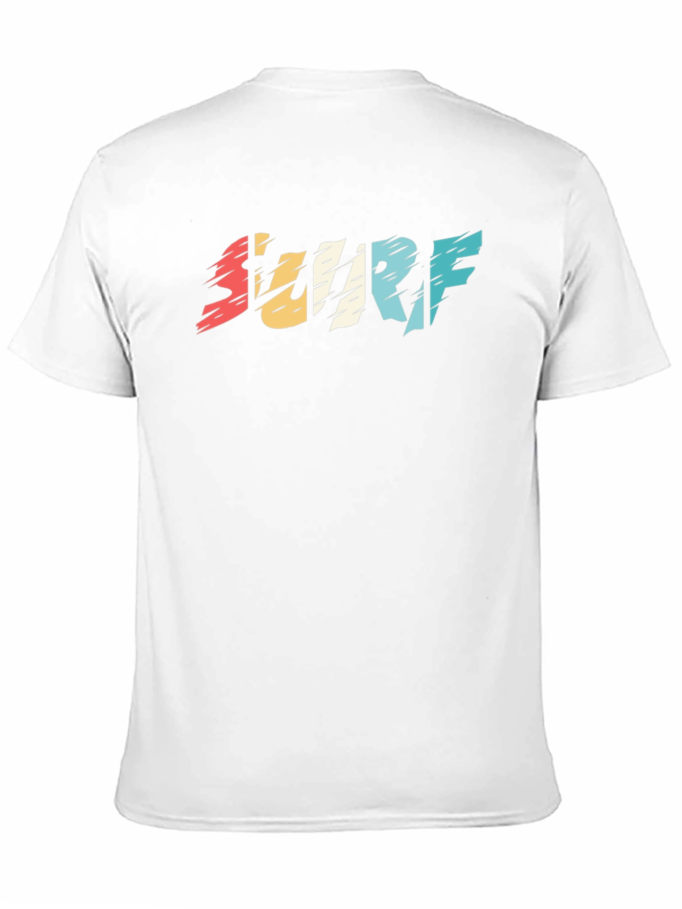 Surf Graphic Tee - Retro Wave Design