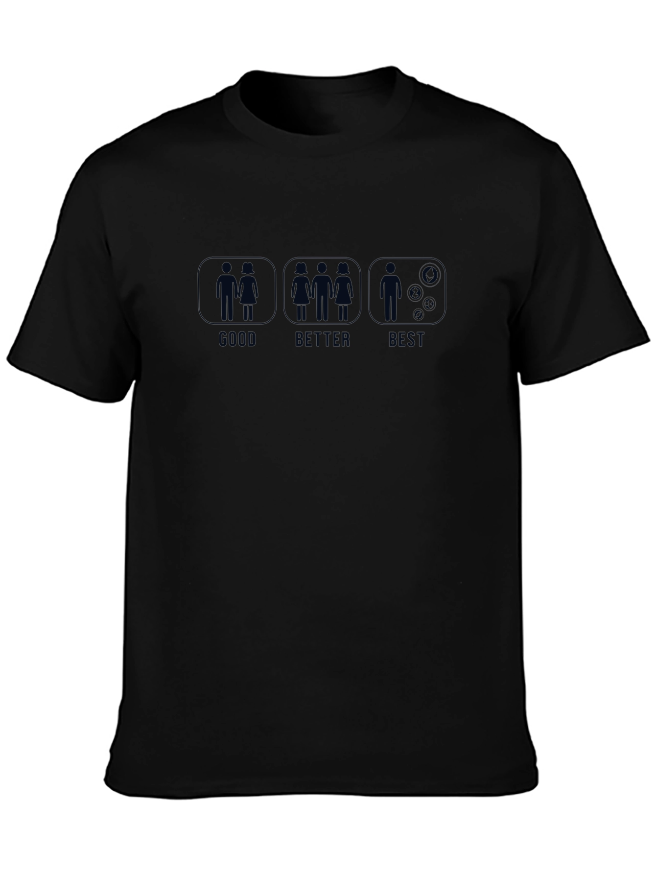 Funny Good Better Best Single T-Shirt