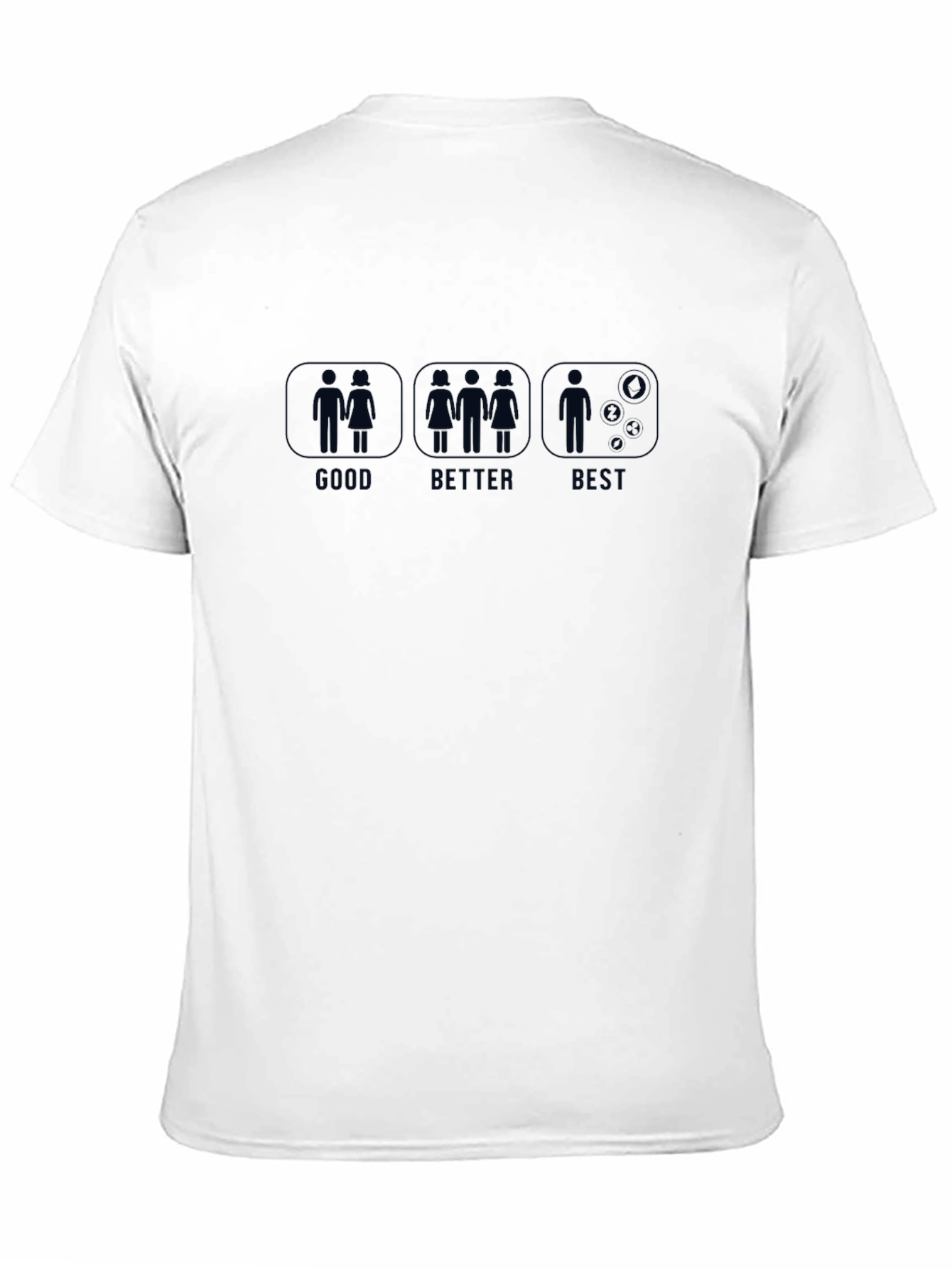 Funny Good Better Best Single T-Shirt