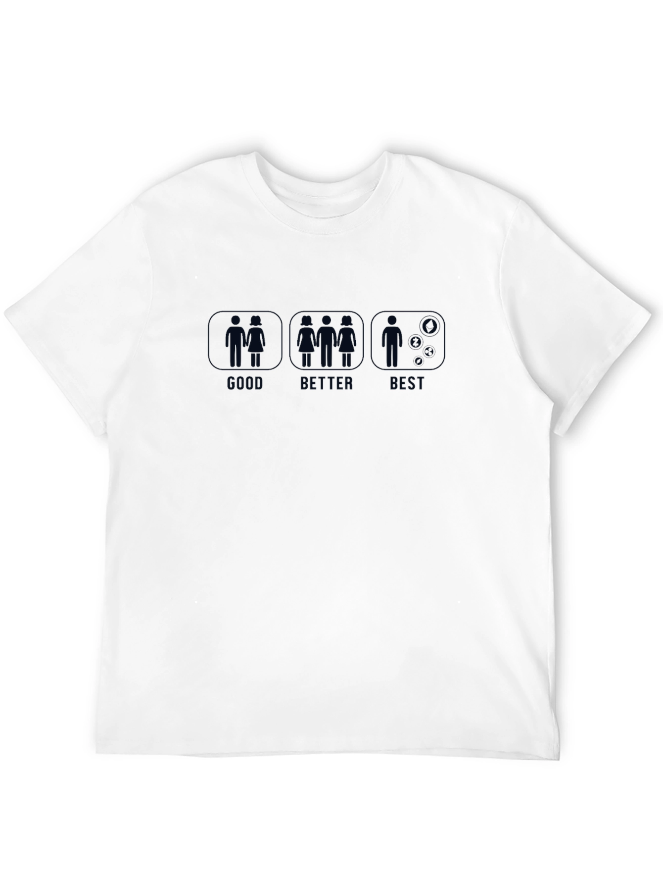 Funny Good Better Best Single T-Shirt