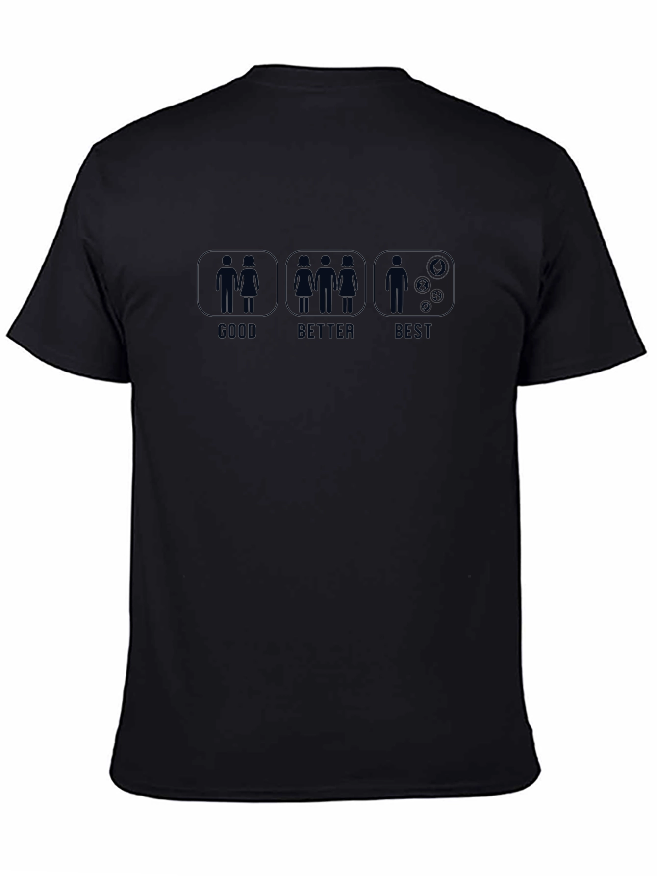 Funny Good Better Best Single T-Shirt
