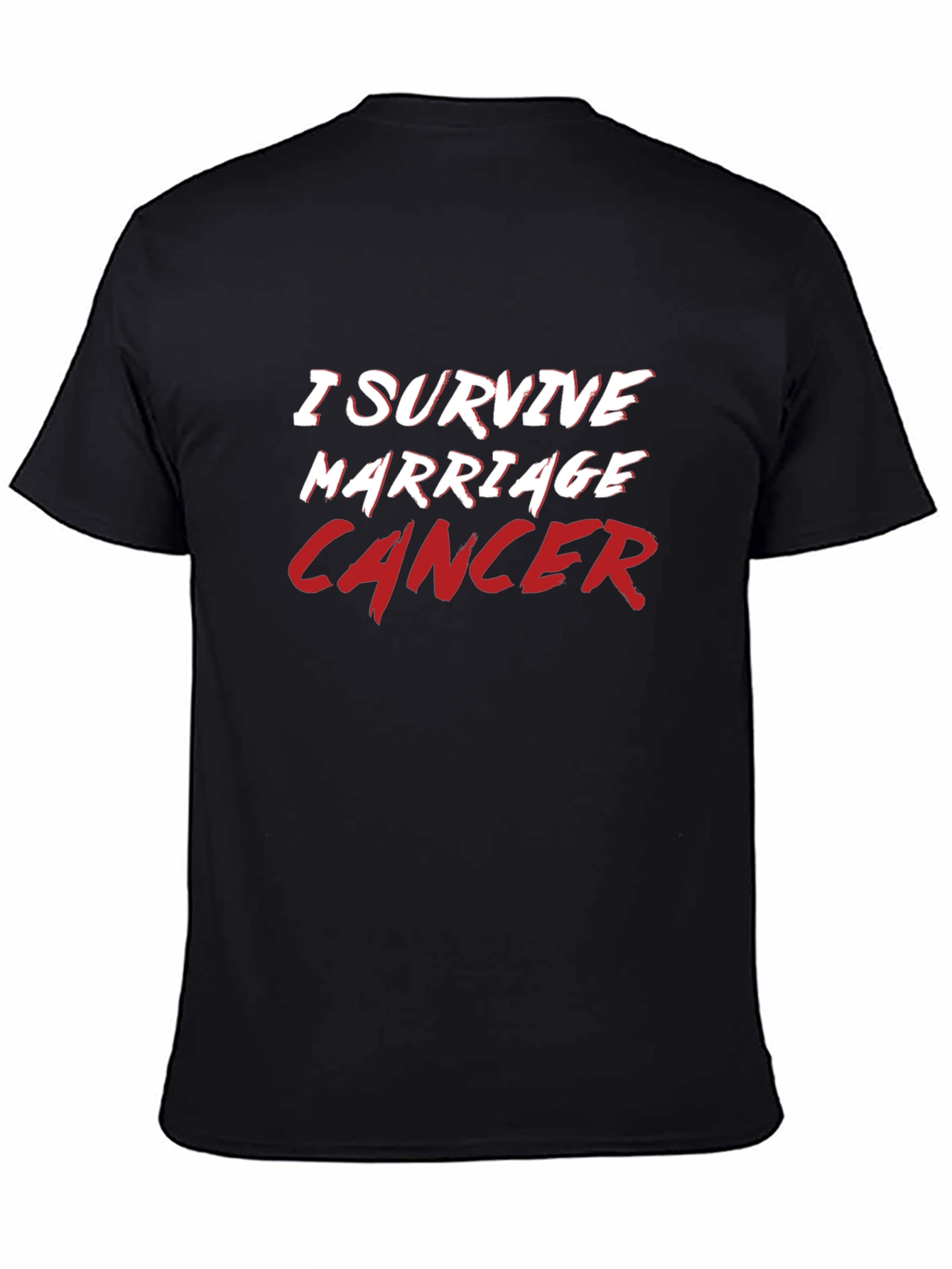 I Survived Marriage & Cancer Graphic T-Shirt