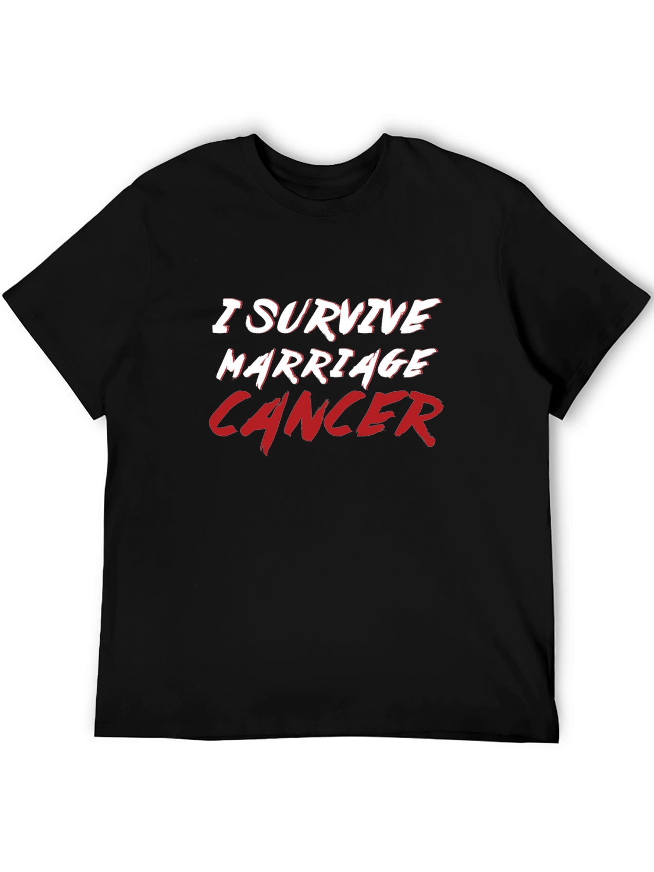 I Survived Marriage & Cancer Graphic T-Shirt