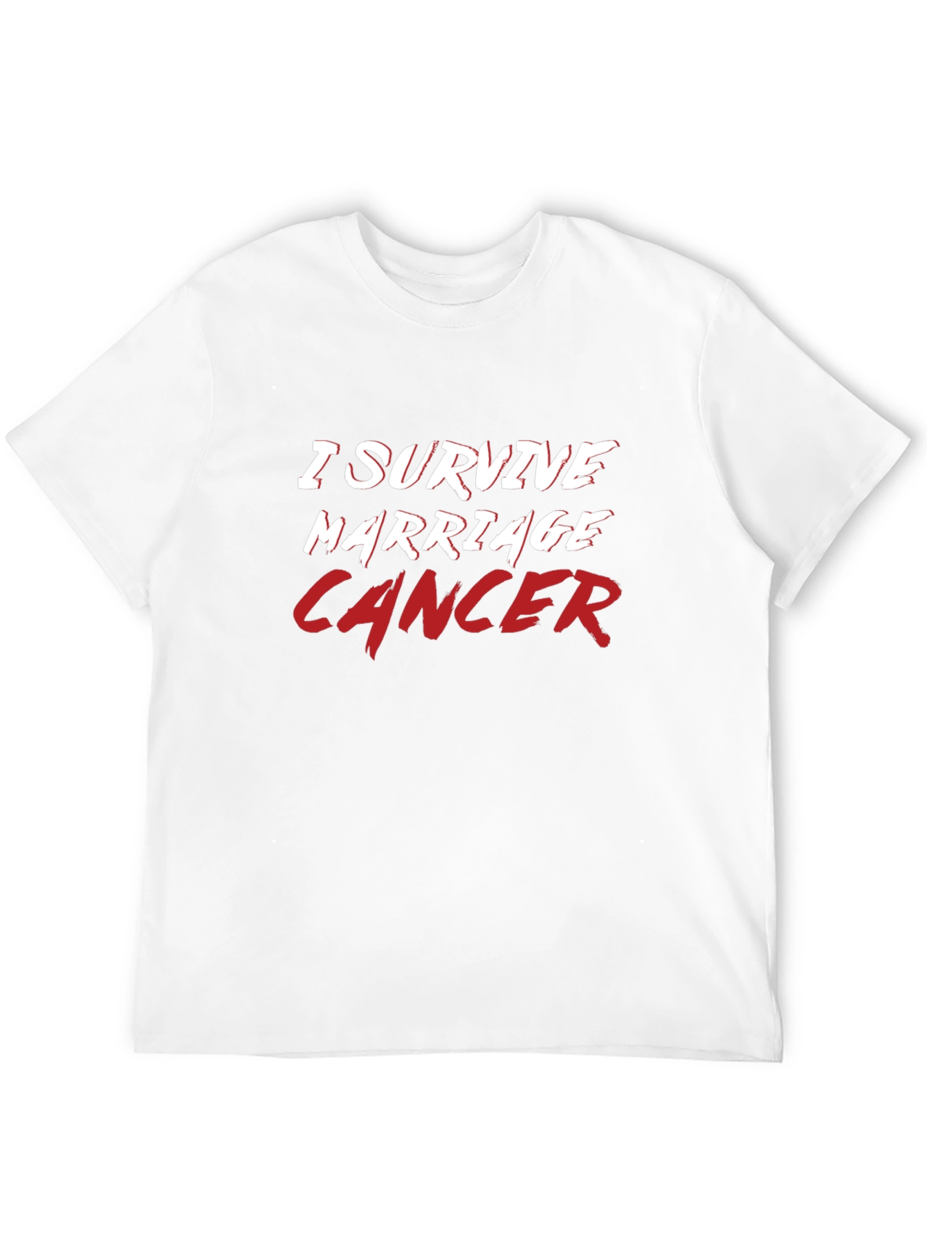 I Survived Marriage & Cancer Graphic T-Shirt