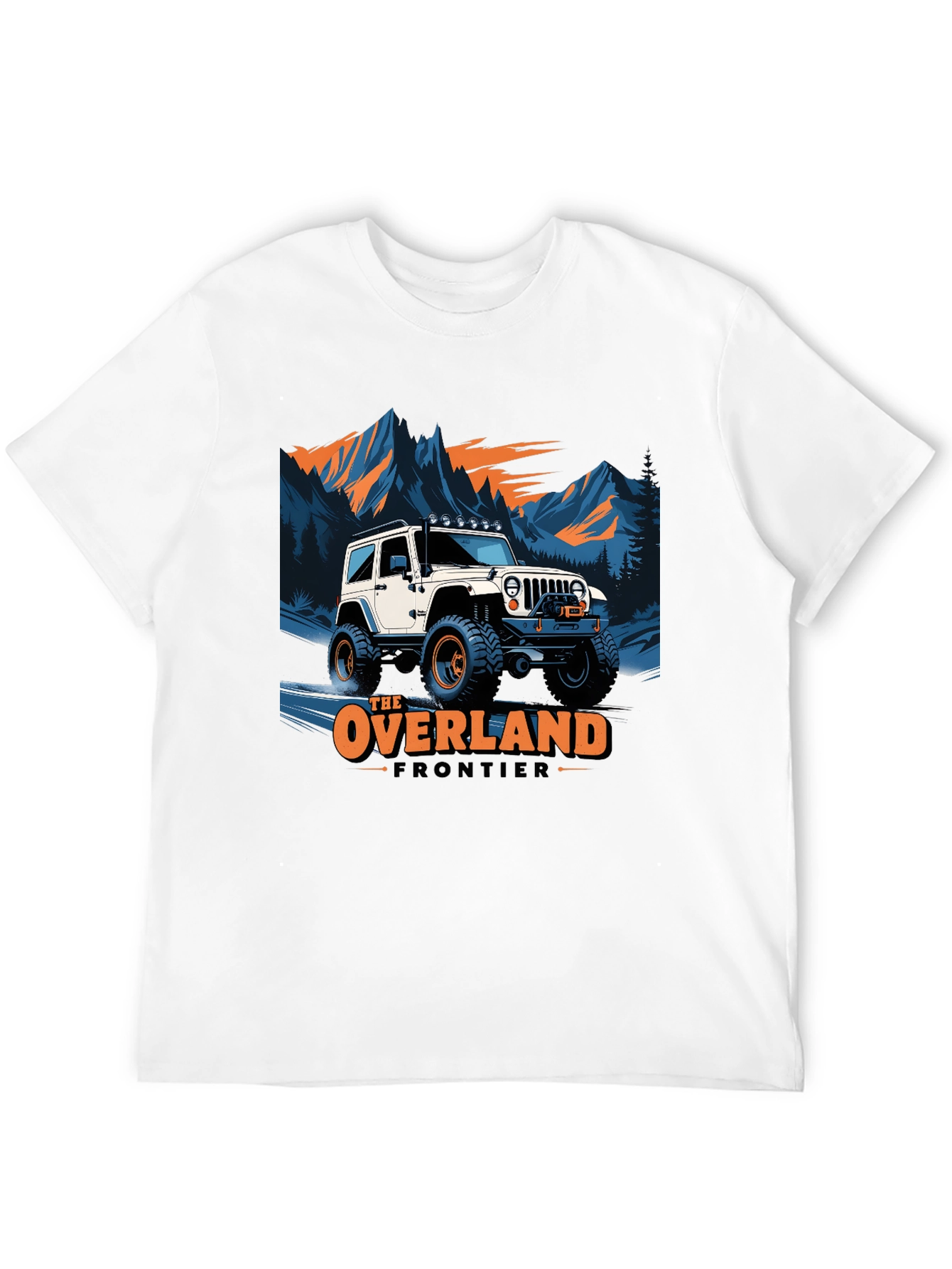 Overland Frontier Jeep Graphic T-Shirt