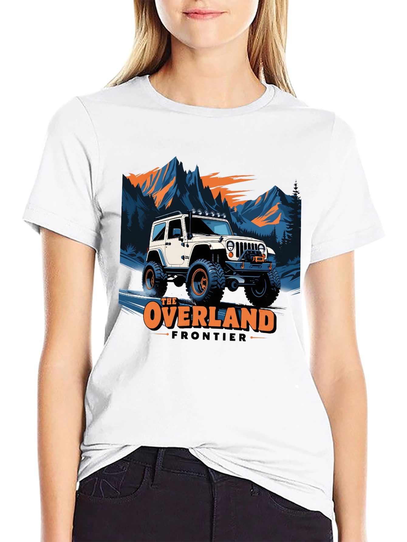 Overland Frontier Jeep Graphic T-Shirt