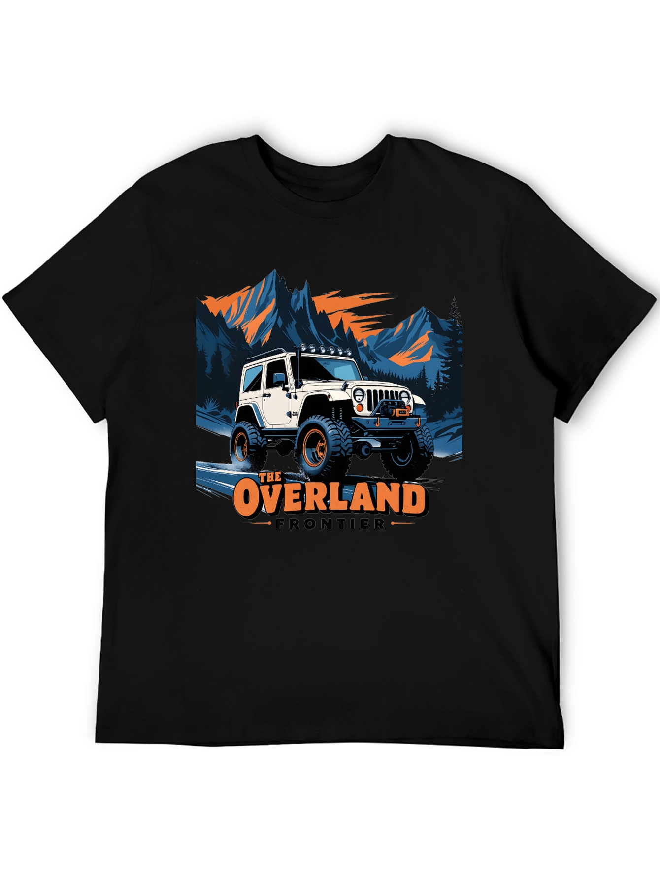 Overland Frontier Jeep Graphic T-Shirt
