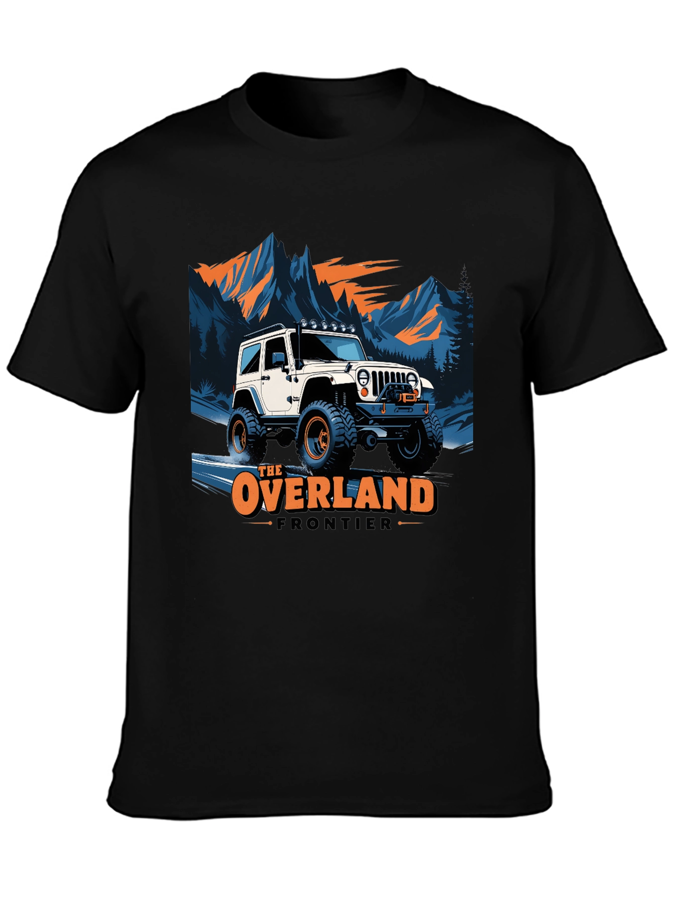Overland Frontier Jeep Graphic T-Shirt