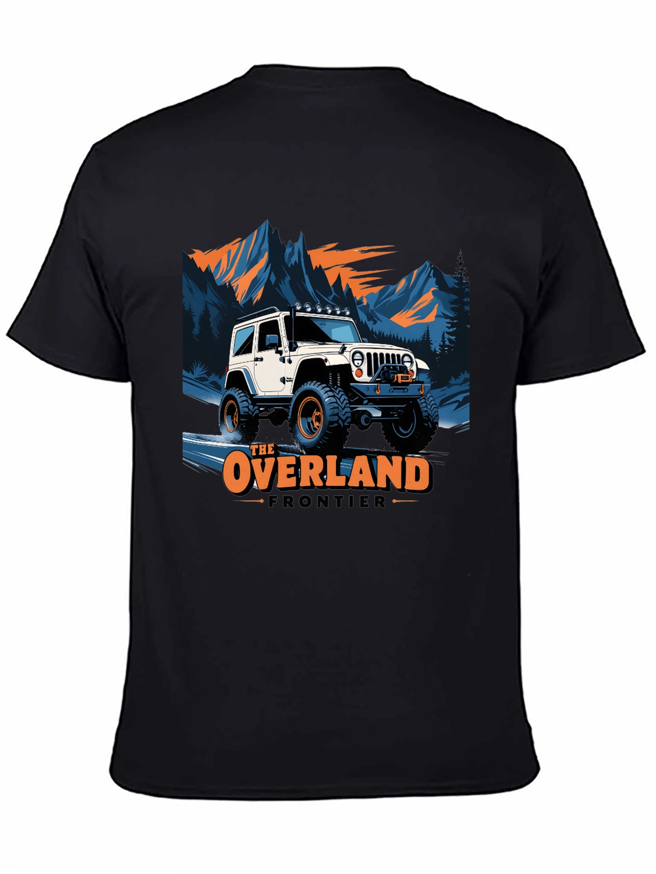 Overland Frontier Jeep Graphic T-Shirt