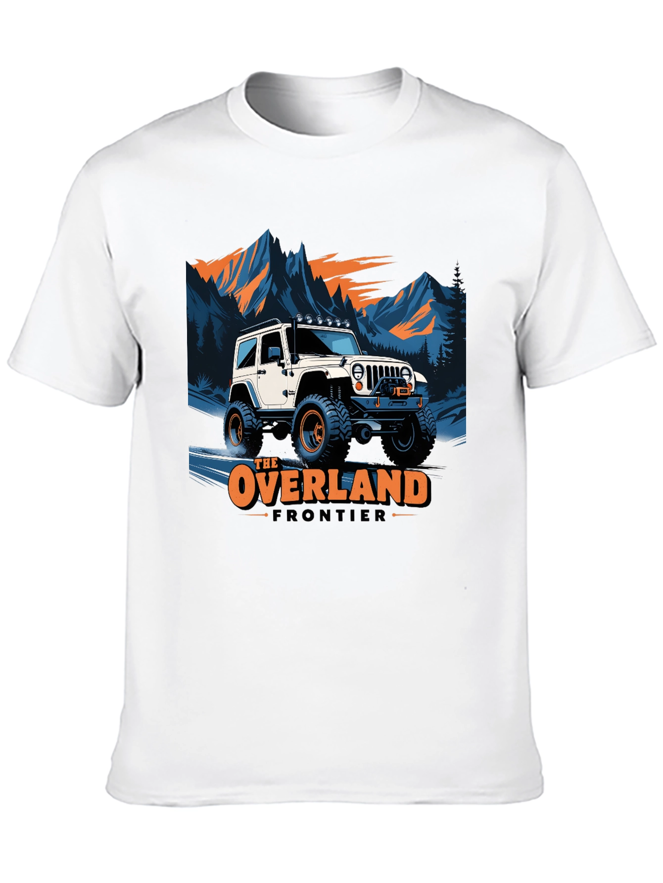 Overland Frontier Jeep Graphic T-Shirt