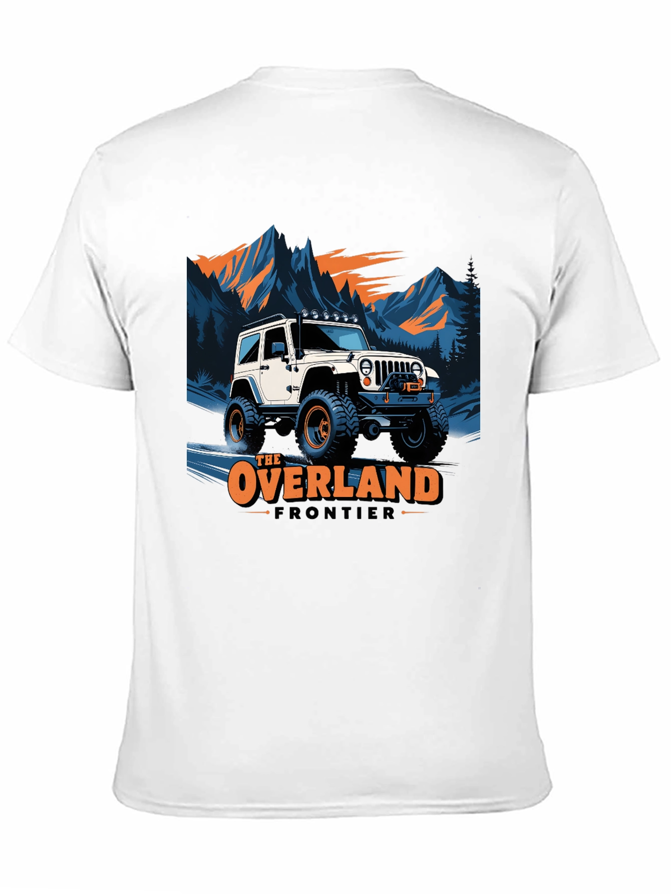 Overland Frontier Jeep Graphic T-Shirt