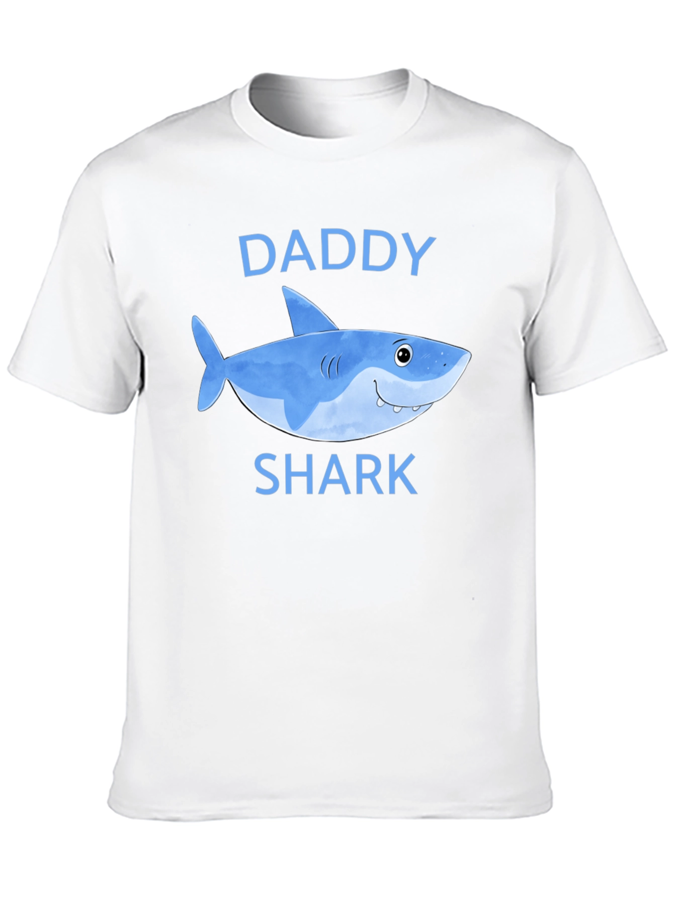 Daddy Shark T-Shirt - Cute Cartoon Graphic Tee