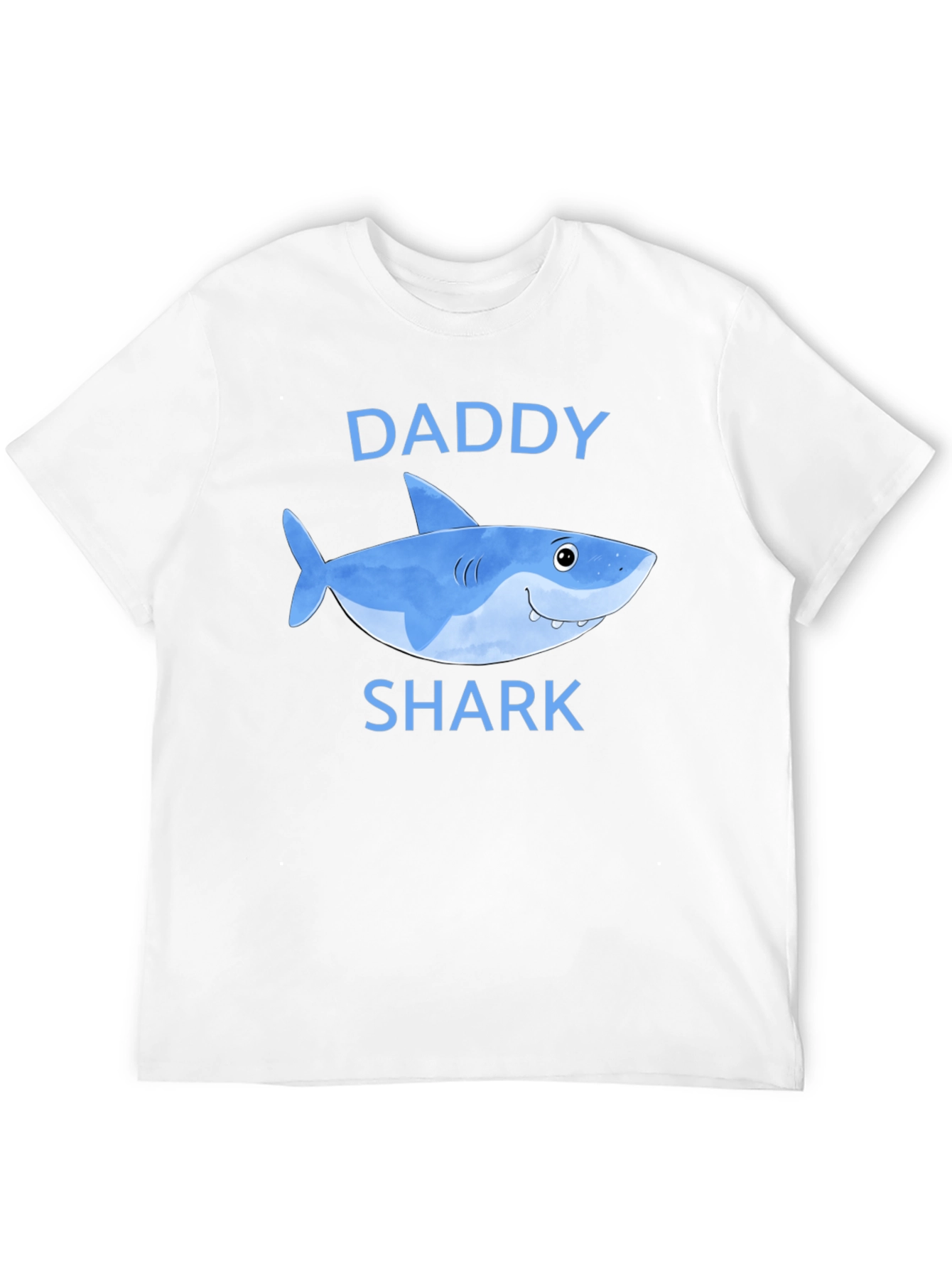 Daddy Shark T-Shirt - Cute Cartoon Graphic Tee